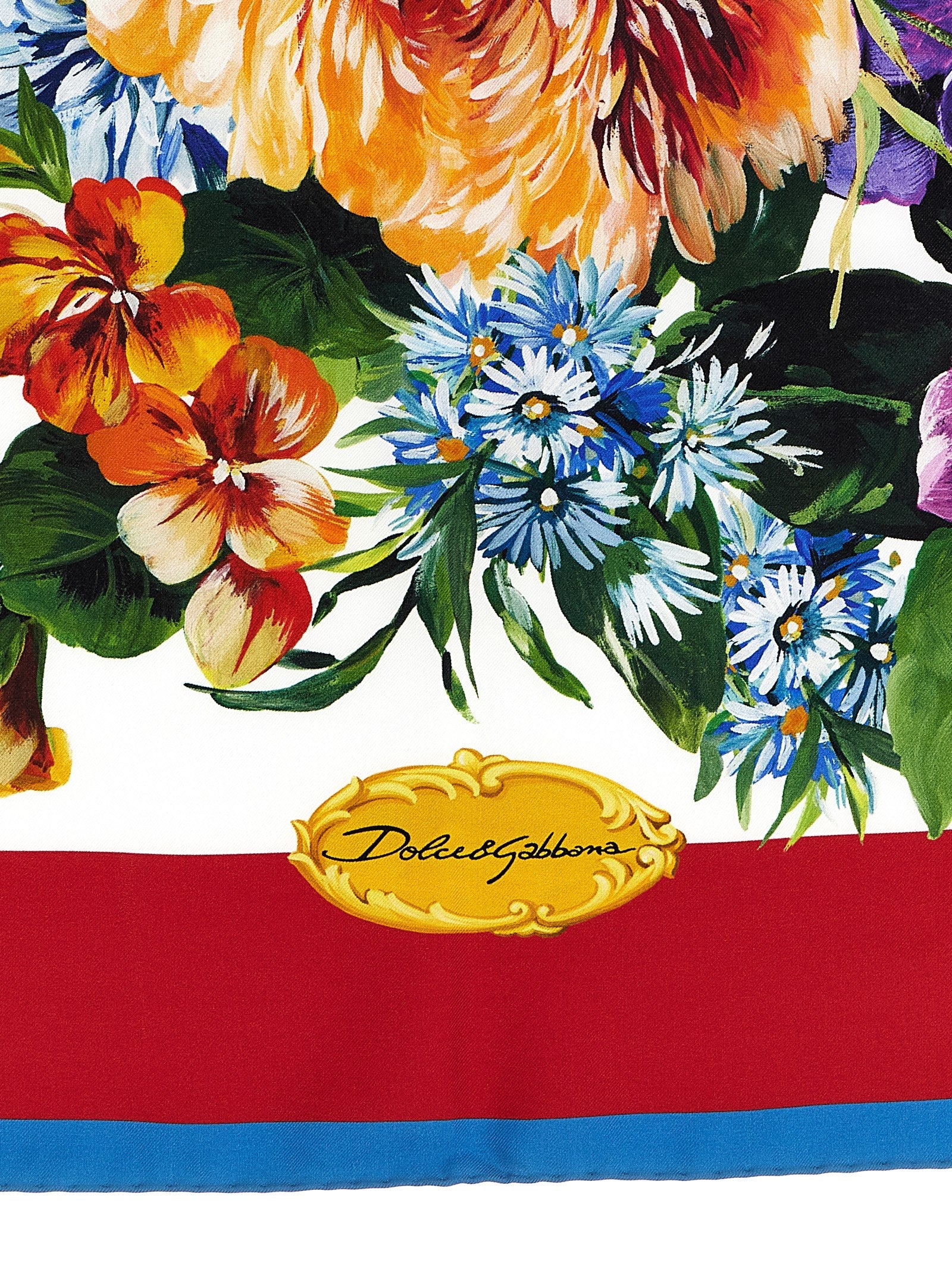 Dolce & Gabbana Women Floral Print Scarf DOLCE & GABBANA