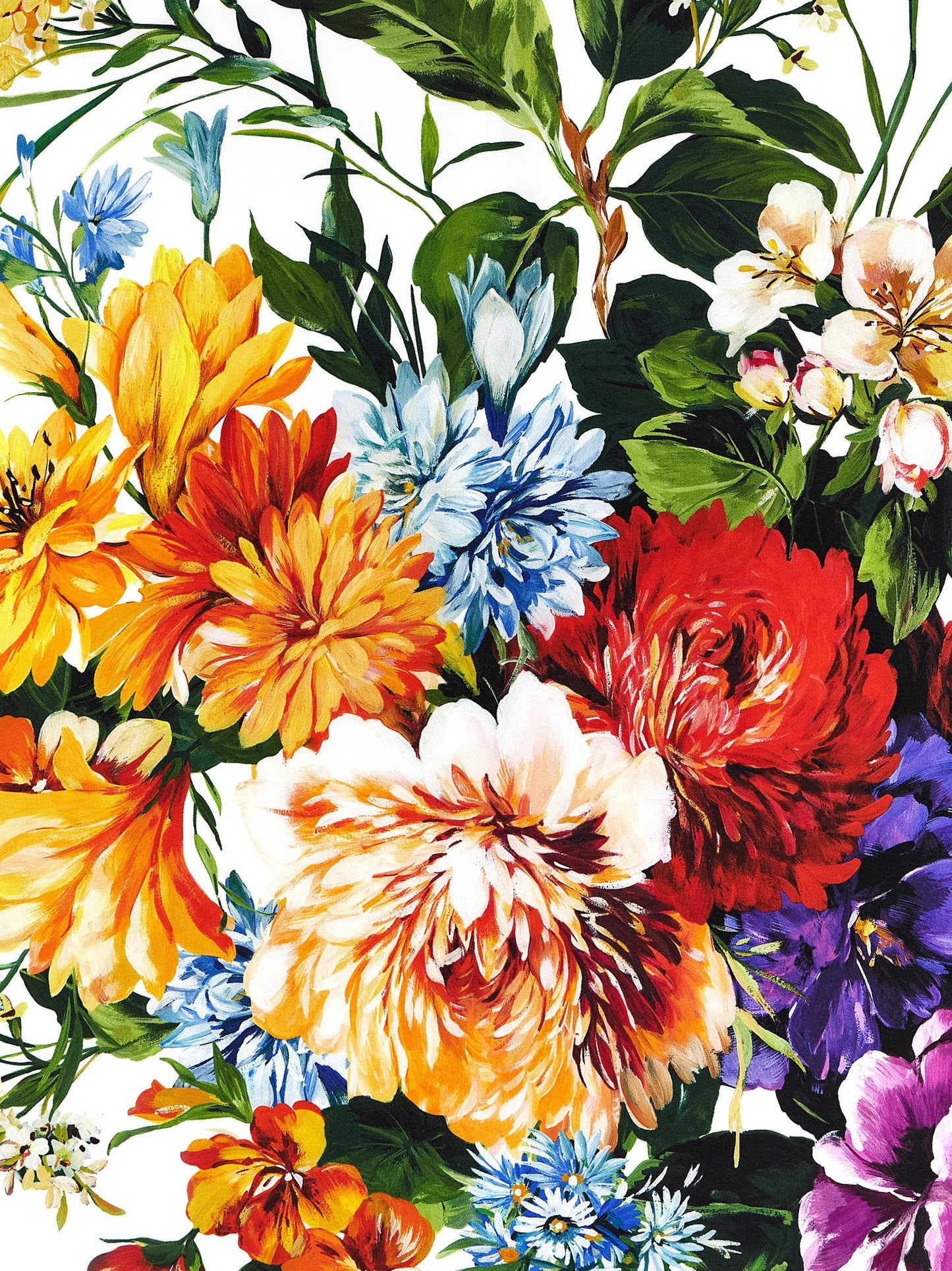 Dolce & Gabbana Women Floral Print Scarf DOLCE & GABBANA