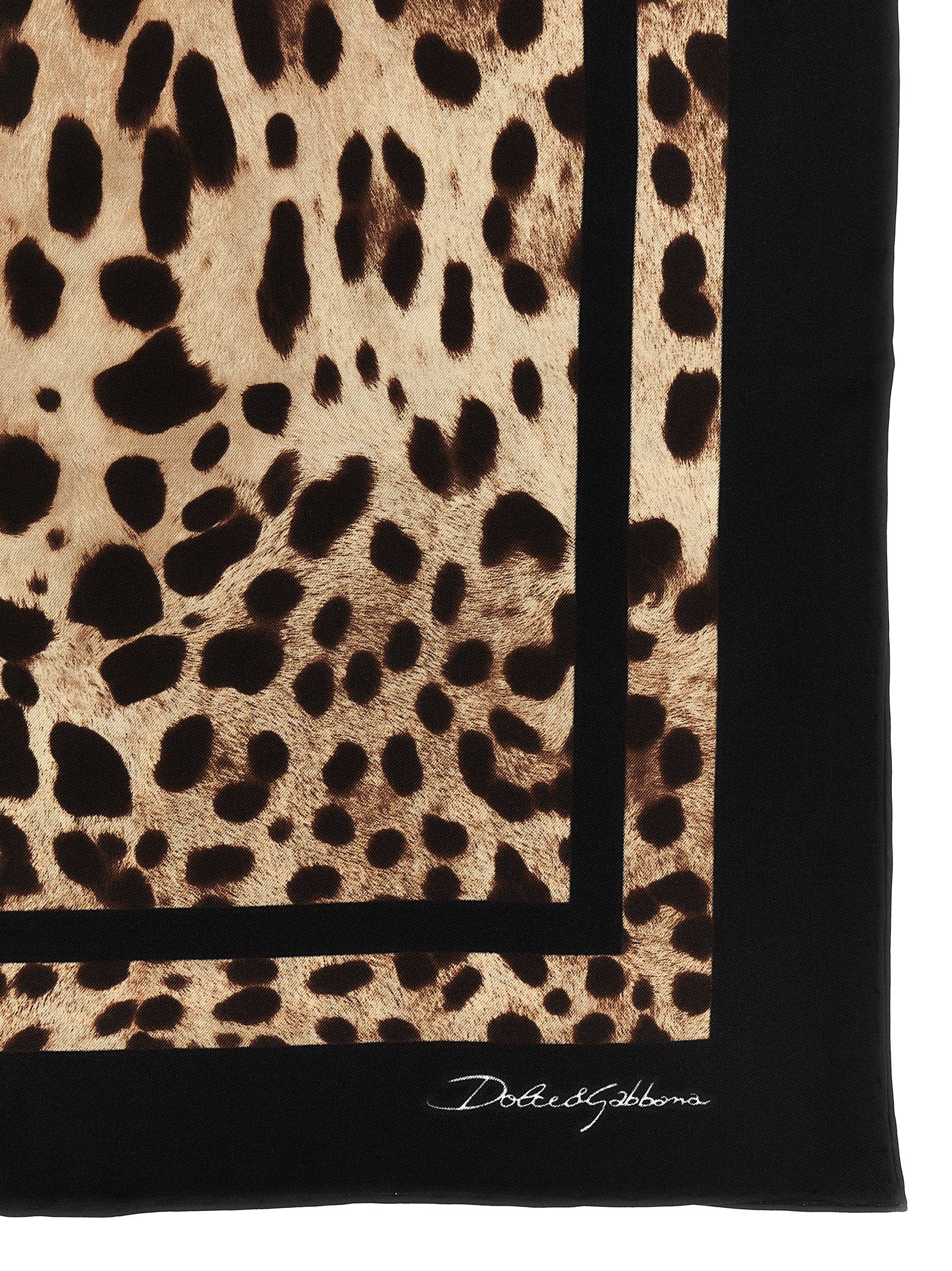 Dolce & Gabbana Women 'Leopard' Scarf DOLCE & GABBANA
