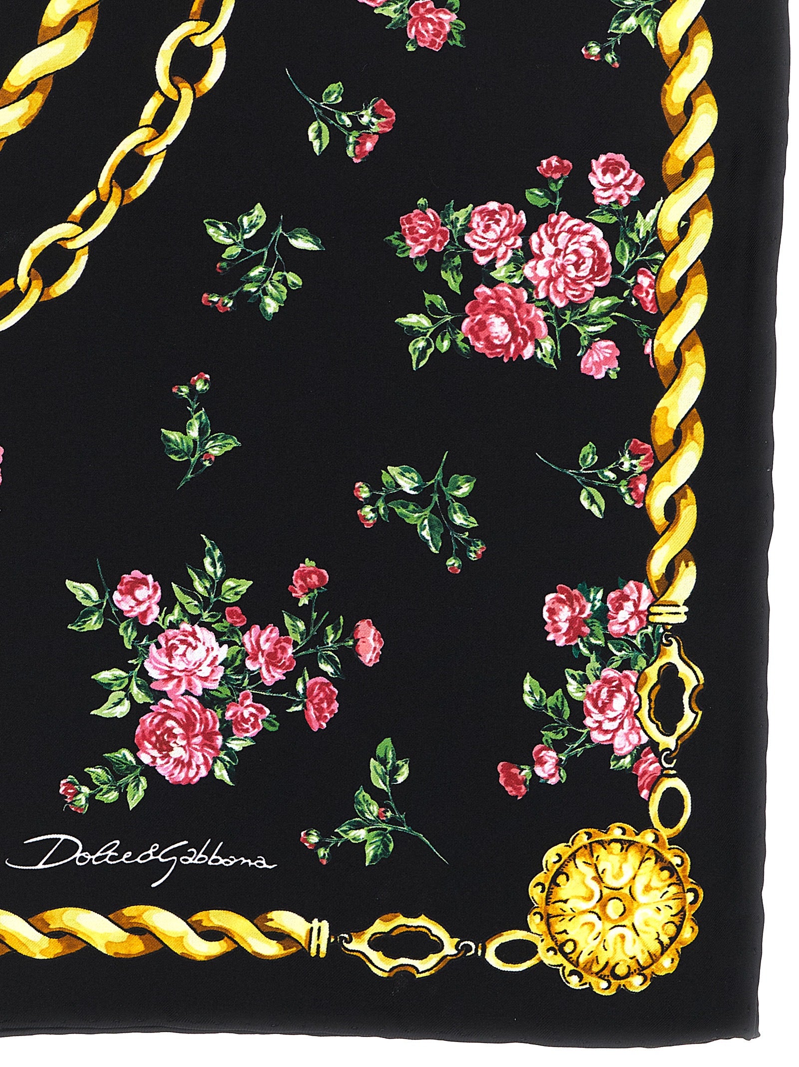 Dolce & Gabbana Women 'Mazzolini Di Rose' Scarf DOLCE & GABBANA
