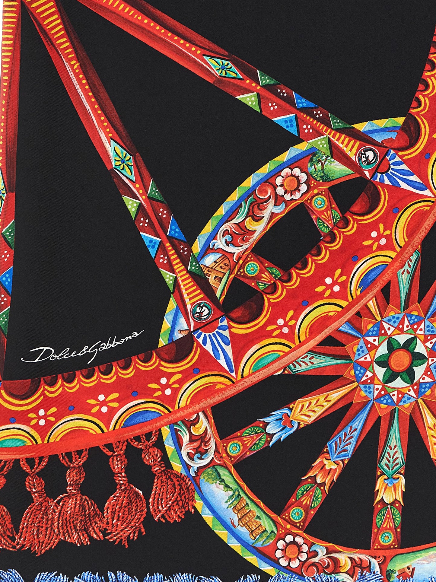 Dolce & Gabbana Women 'Carretto' Scarf DOLCE & GABBANA