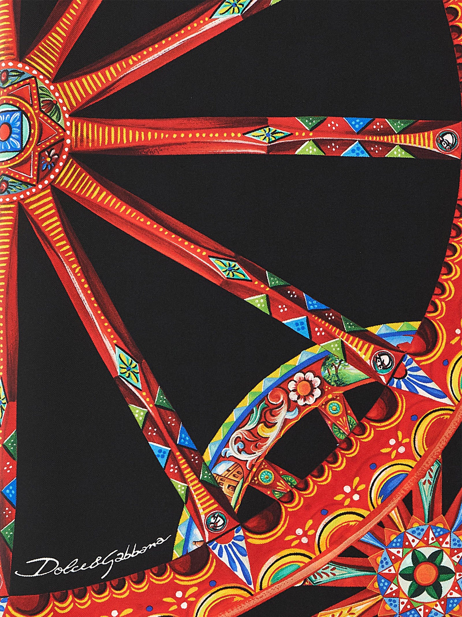 Dolce & Gabbana Women 'Carretto' Scarf DOLCE & GABBANA