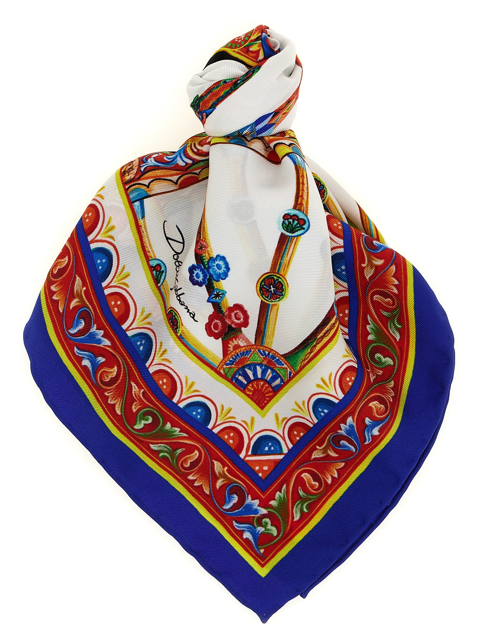 Dolce & Gabbana Women 'Carretto' Scarf DOLCE & GABBANA