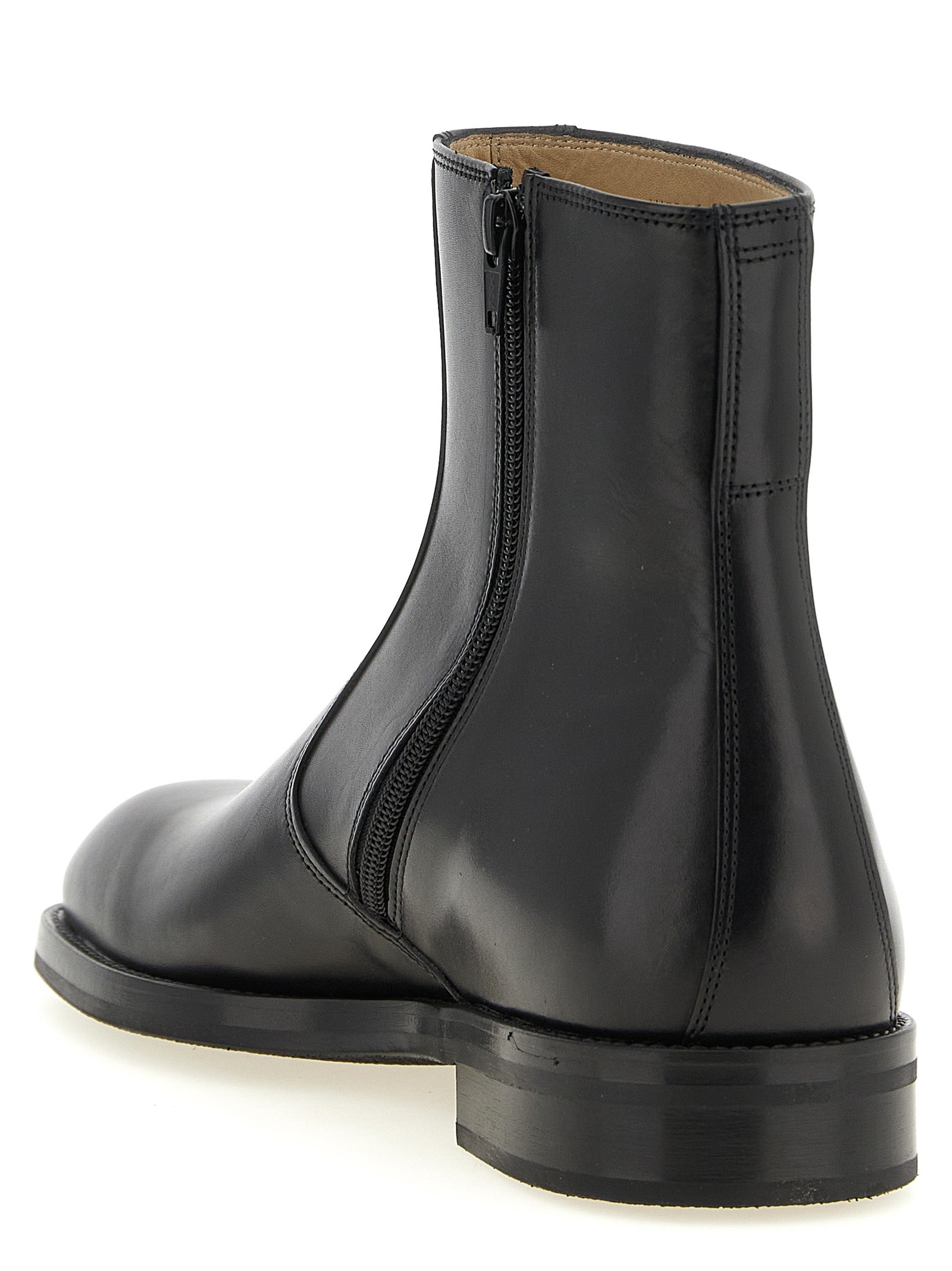 Lemaire Men Zip Ankle Boots LEMAIRE