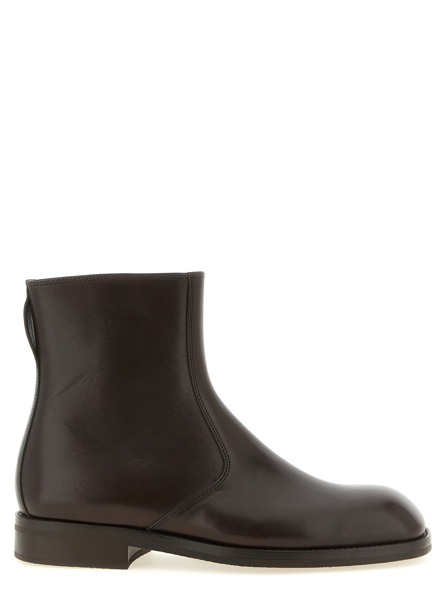 Lemaire Men Zip Ankle Boots LEMAIRE
