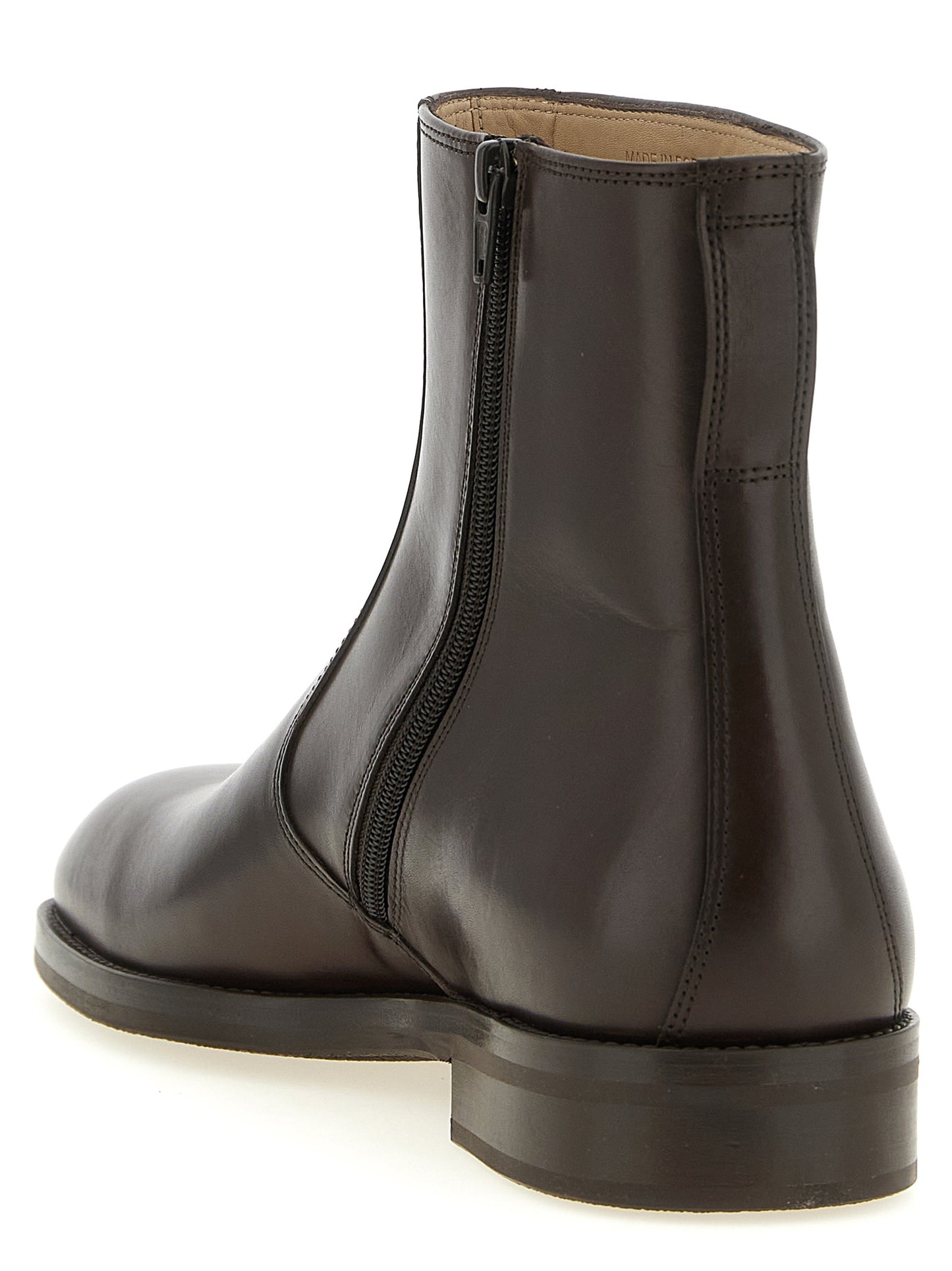 Lemaire Men Zip Ankle Boots LEMAIRE