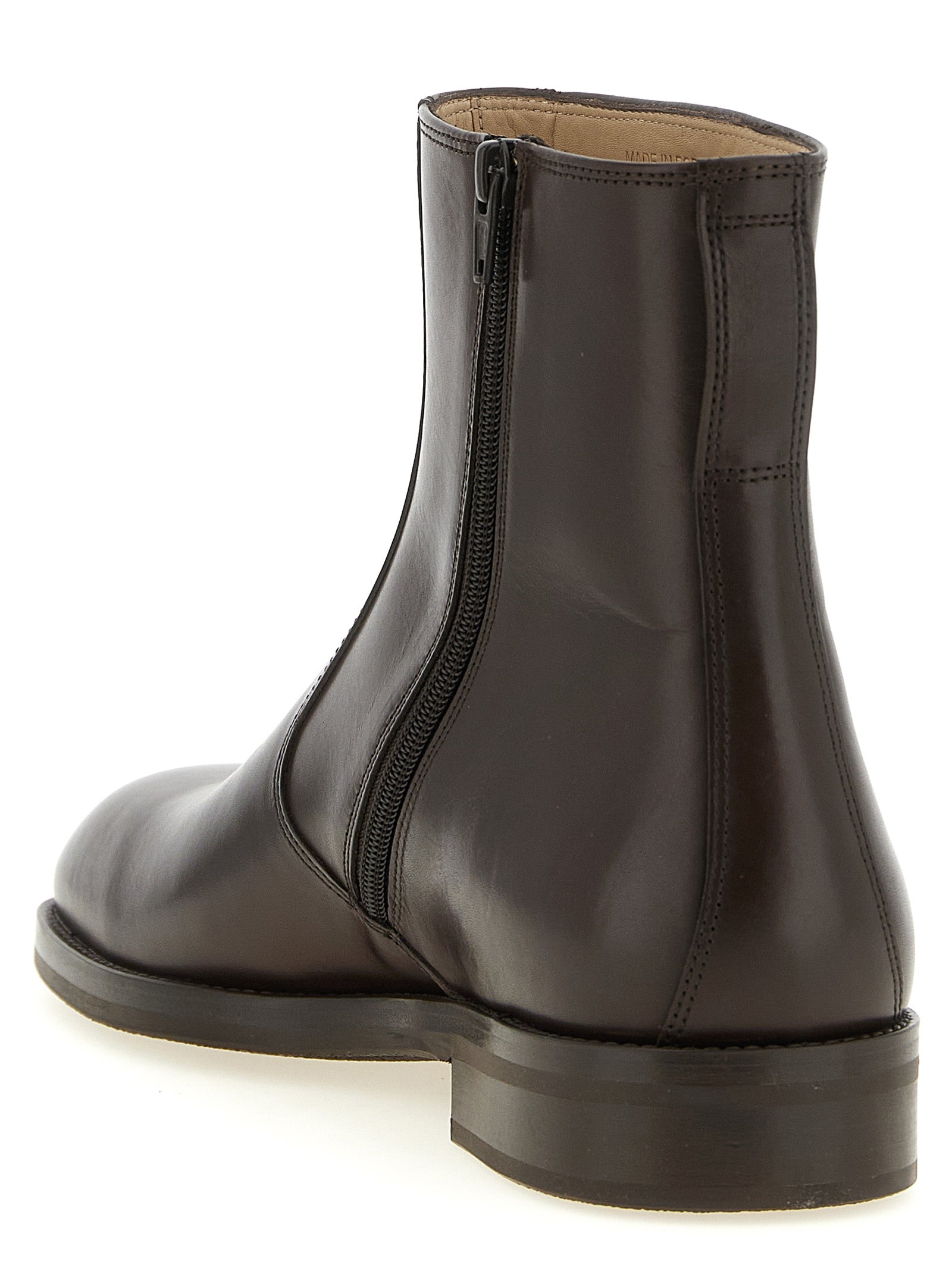 Lemaire Men Zip Ankle Boots LEMAIRE
