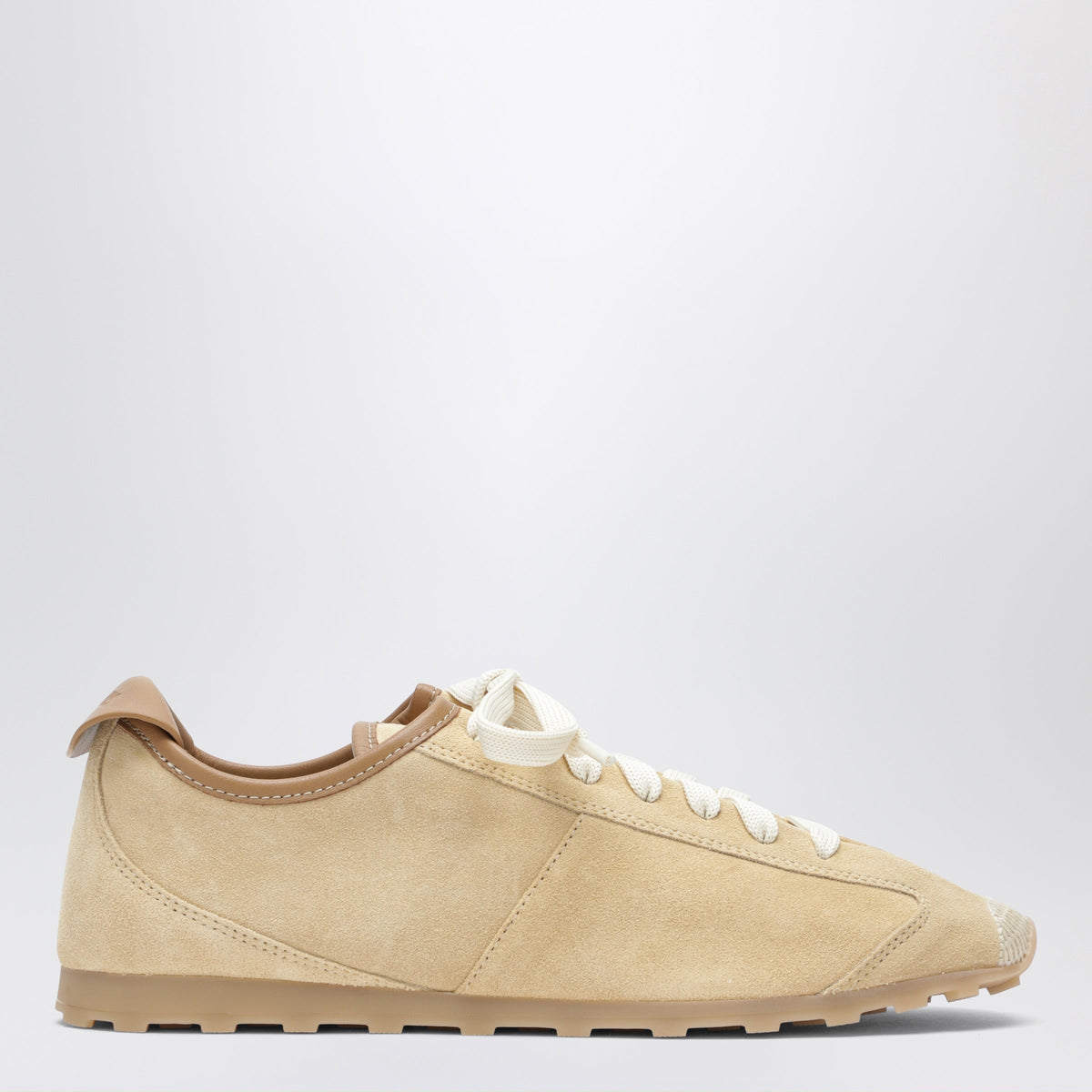 Jacquemus Beige Les Tennis Suede Sneakers Women JACQUEMUS