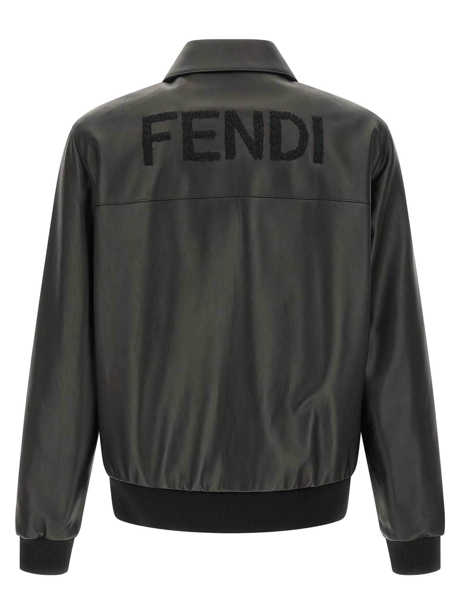 Fendi Men Leather Blouson FENDI
