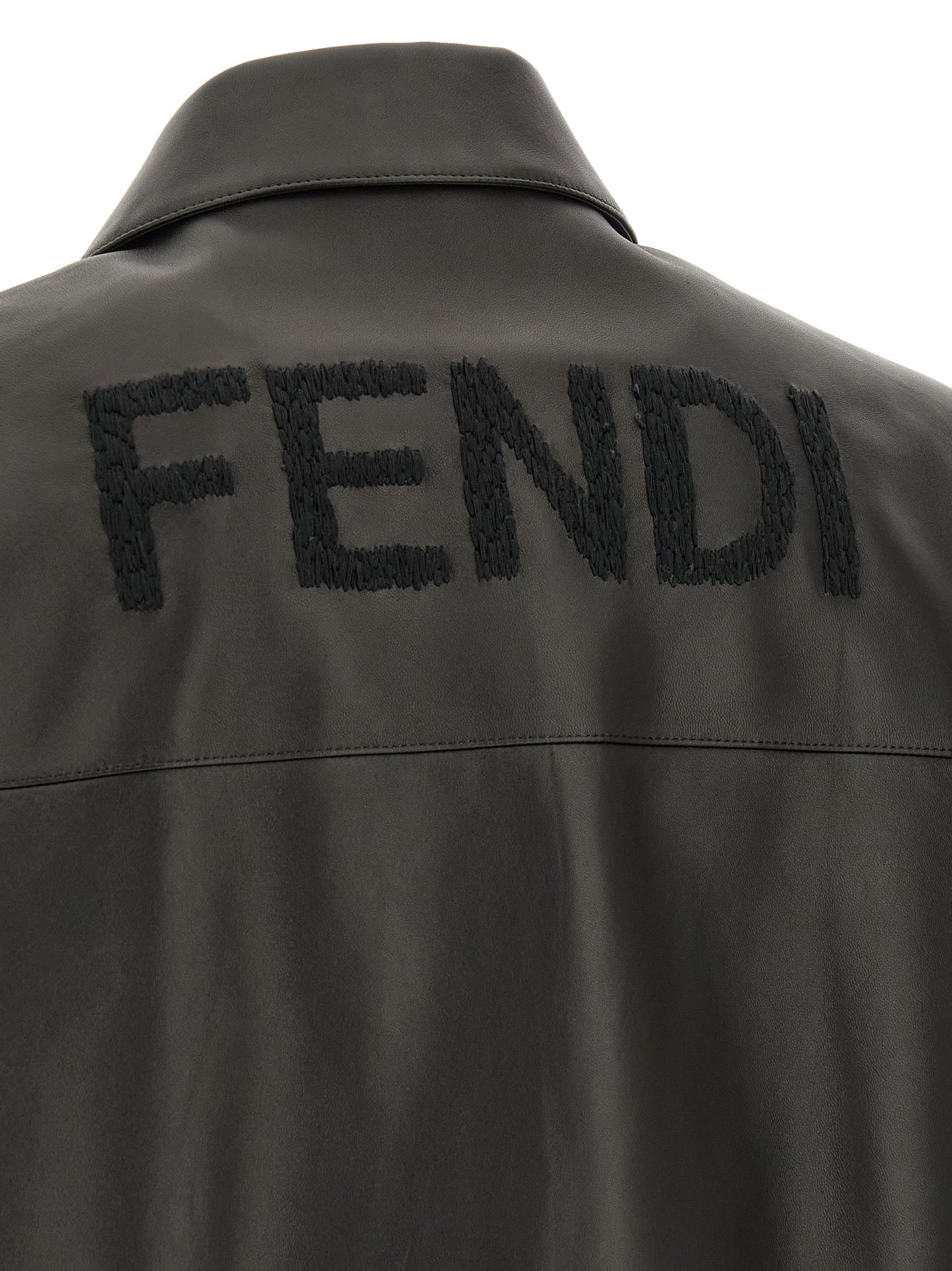 Fendi Men Leather Blouson FENDI
