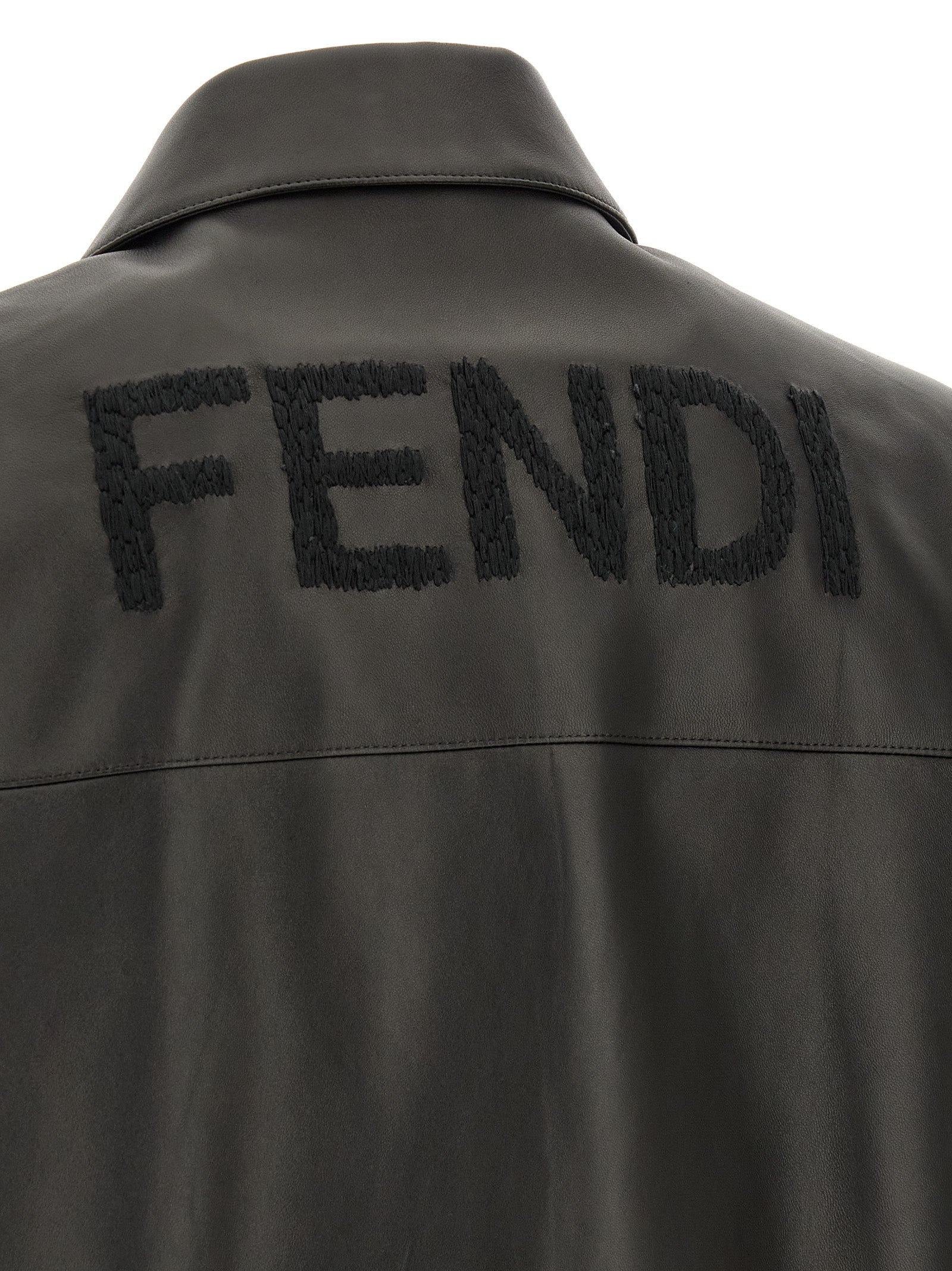 Fendi Men Leather Blouson FENDI