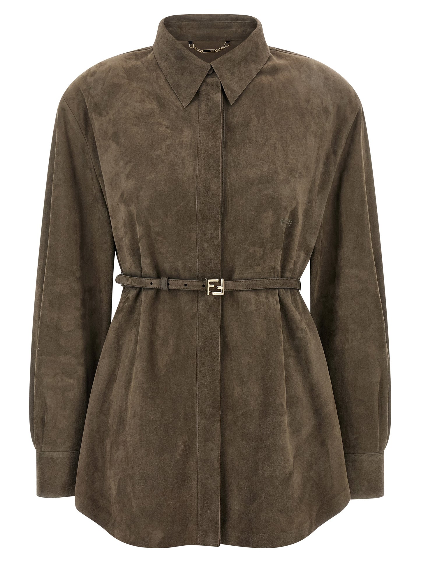 Fendi Women Suede Shirt FENDI