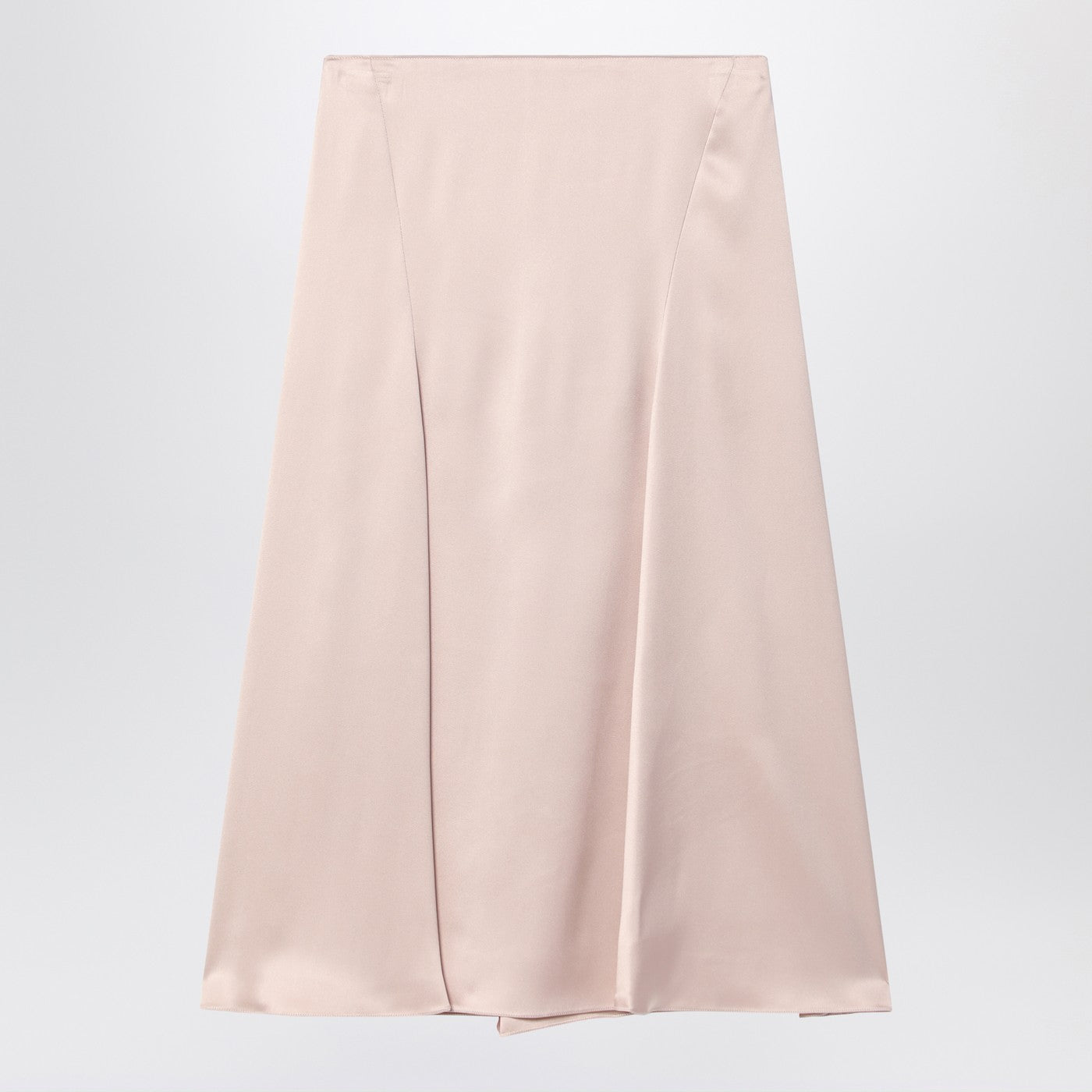Fendi Champagne Silk Skirt Women FENDI