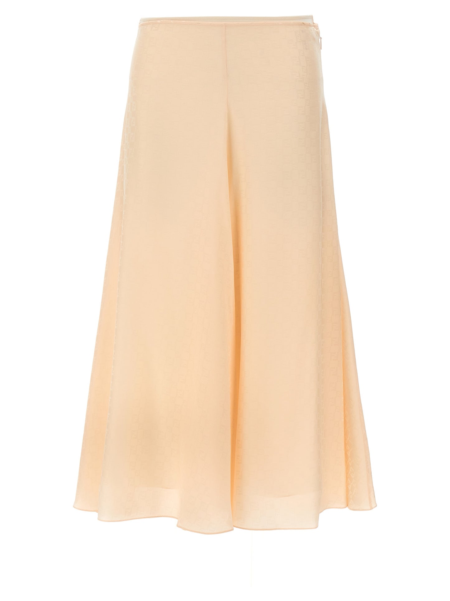 Fendi Women Ff Silk Skirt FENDI