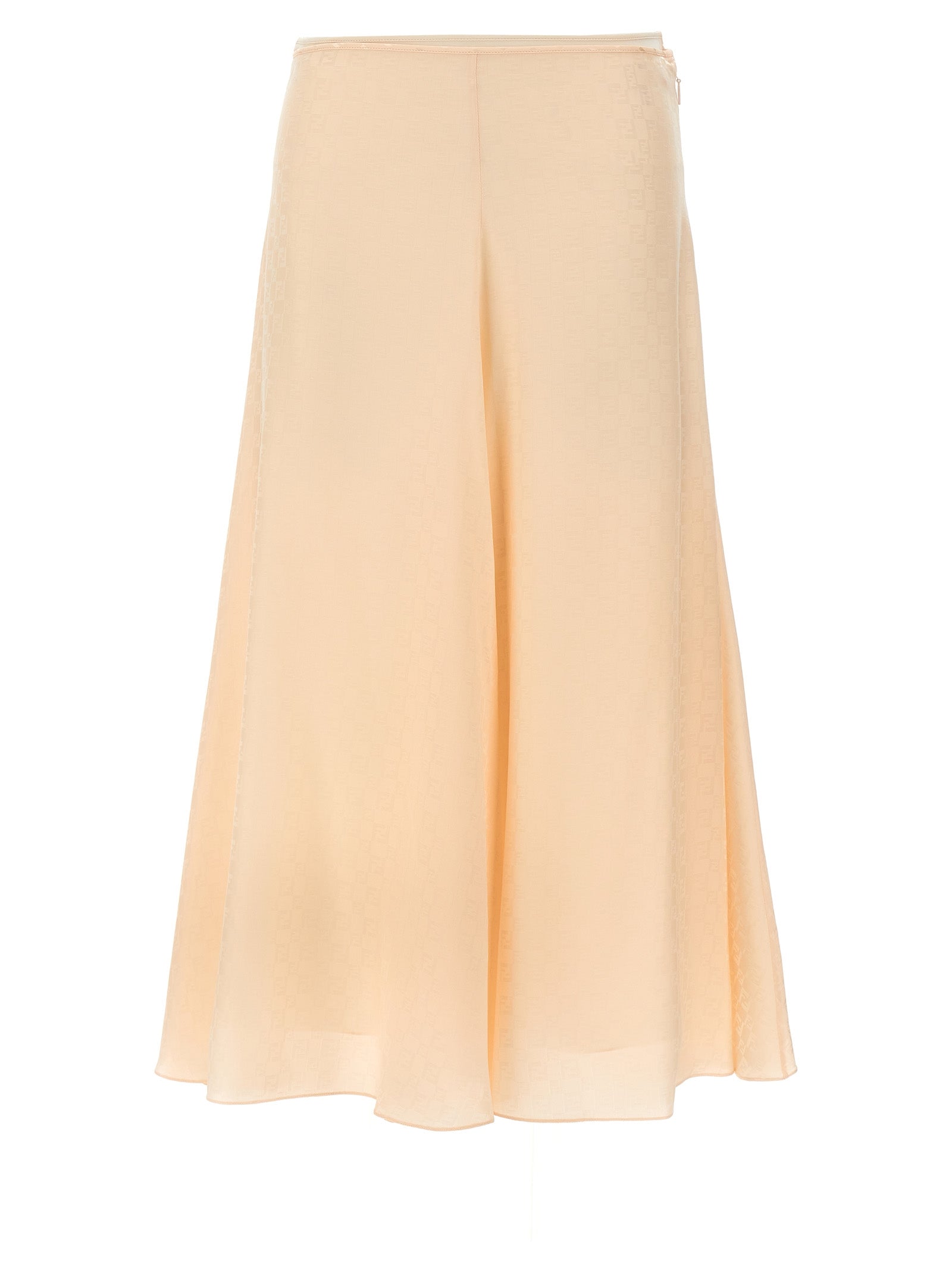 Fendi Women Ff Silk Skirt FENDI