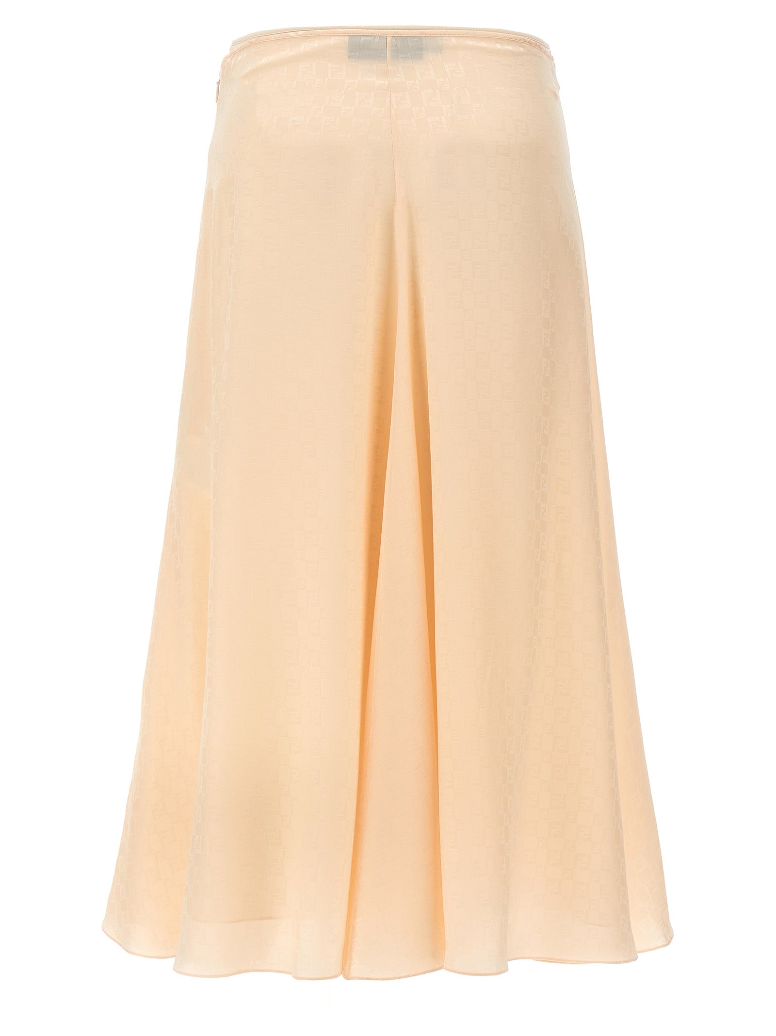 Fendi Women Ff Silk Skirt FENDI