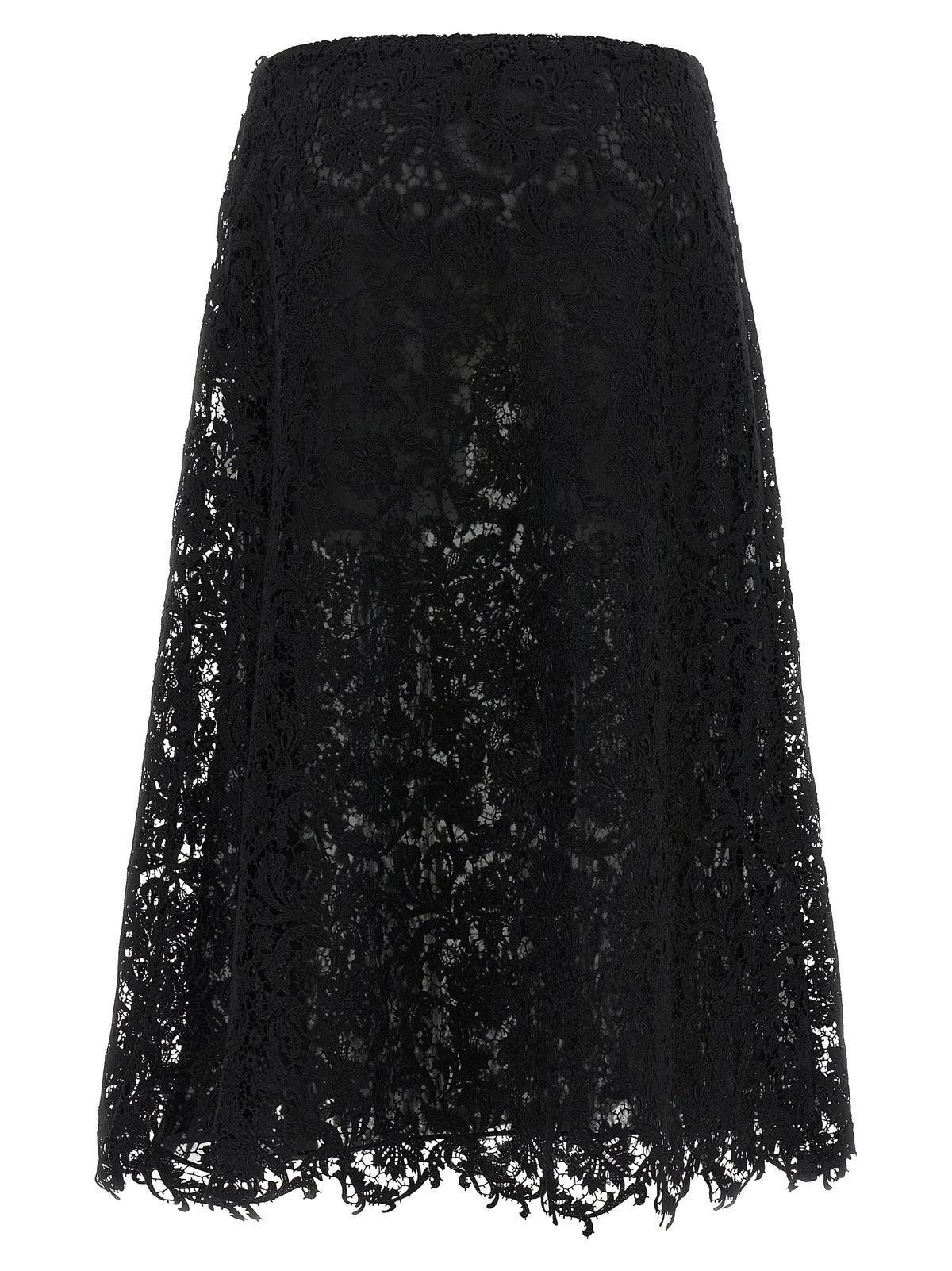 Fendi Women Macramé Lace Skirt FENDI