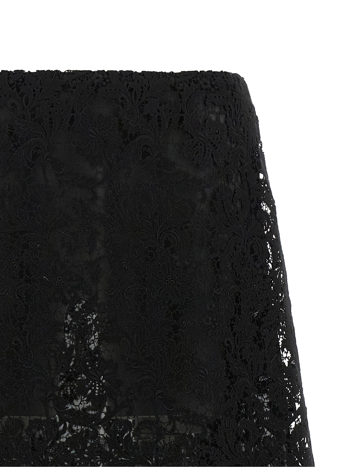Fendi Women Macramé Lace Skirt FENDI