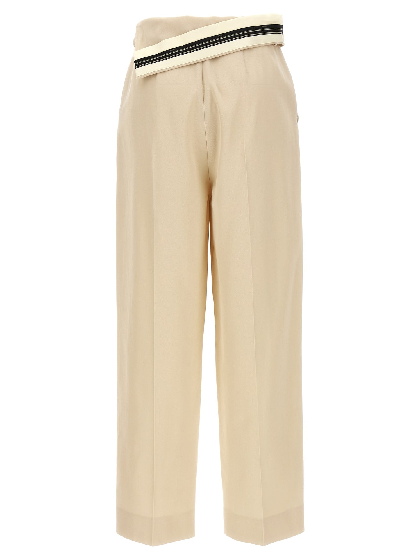 Fendi Women 'Fendi Roma' Gabardine Trousers FENDI