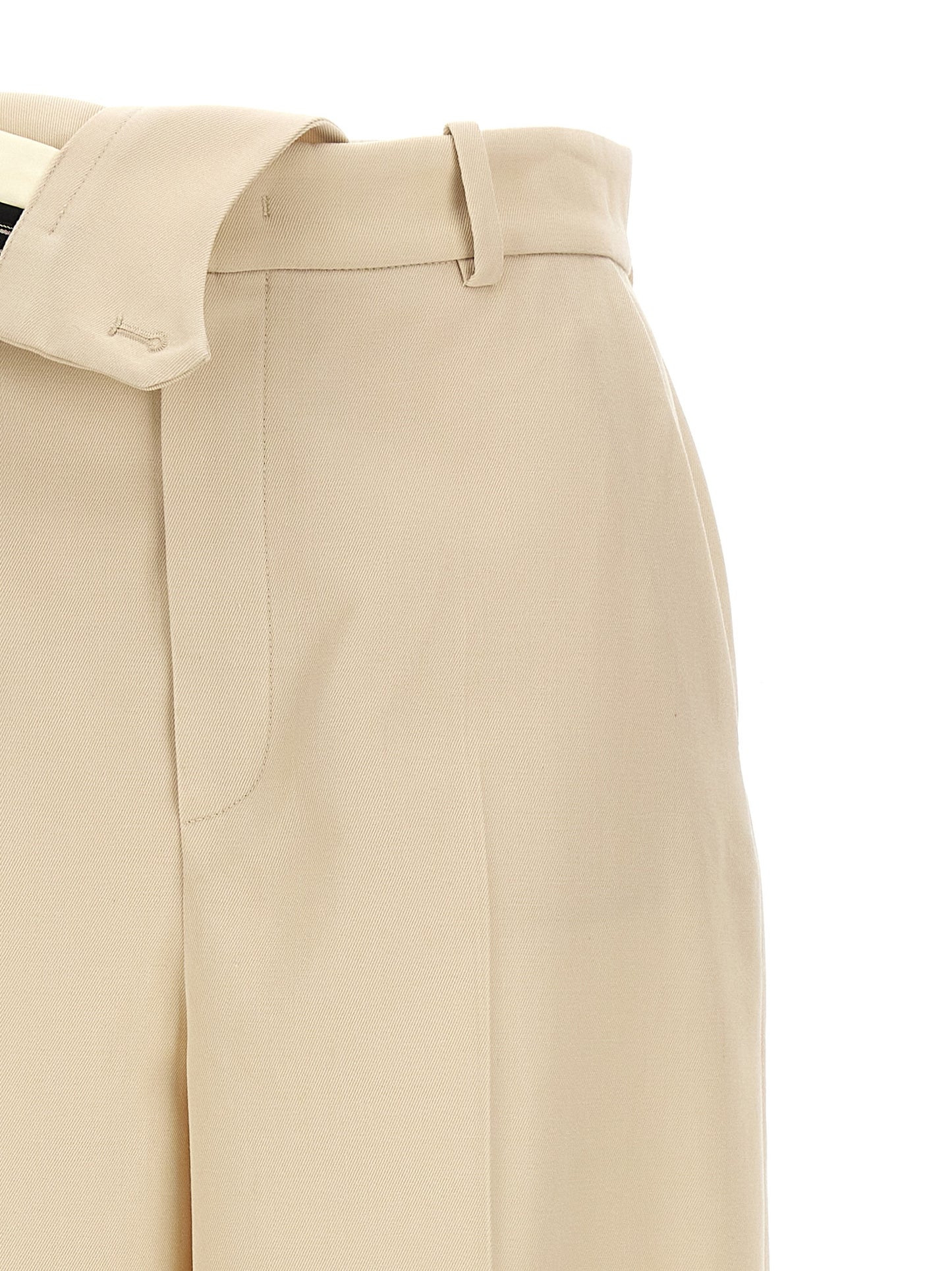 Fendi Women 'Fendi Roma' Gabardine Trousers FENDI