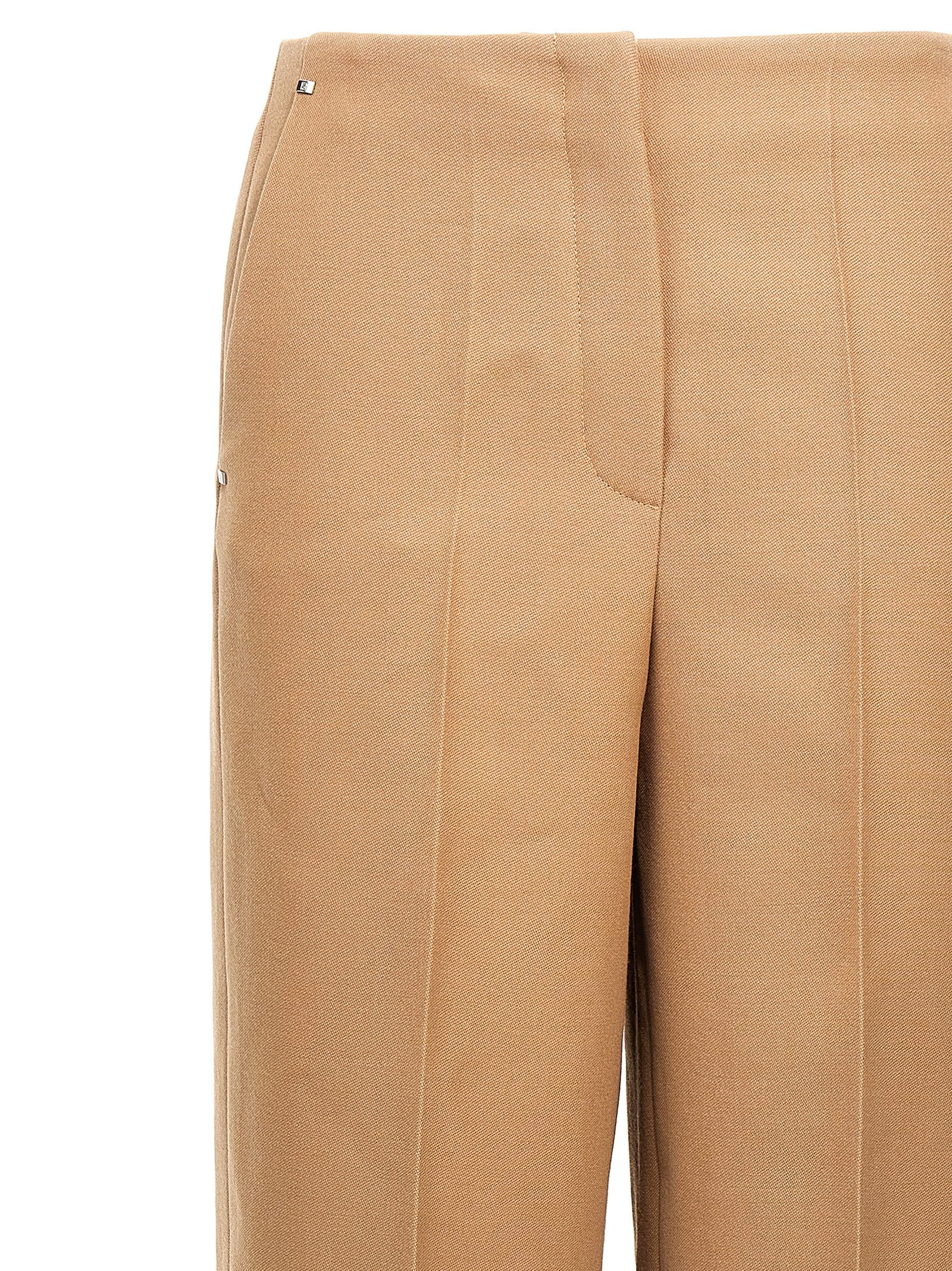 Fendi Women Grain De Poudre Pants FENDI