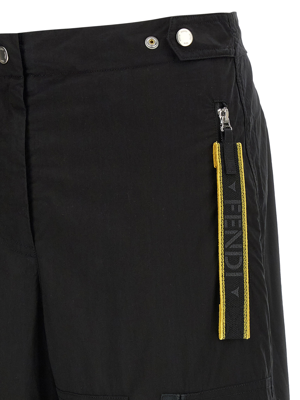Fendi Women Parachute Canvas Pants FENDI