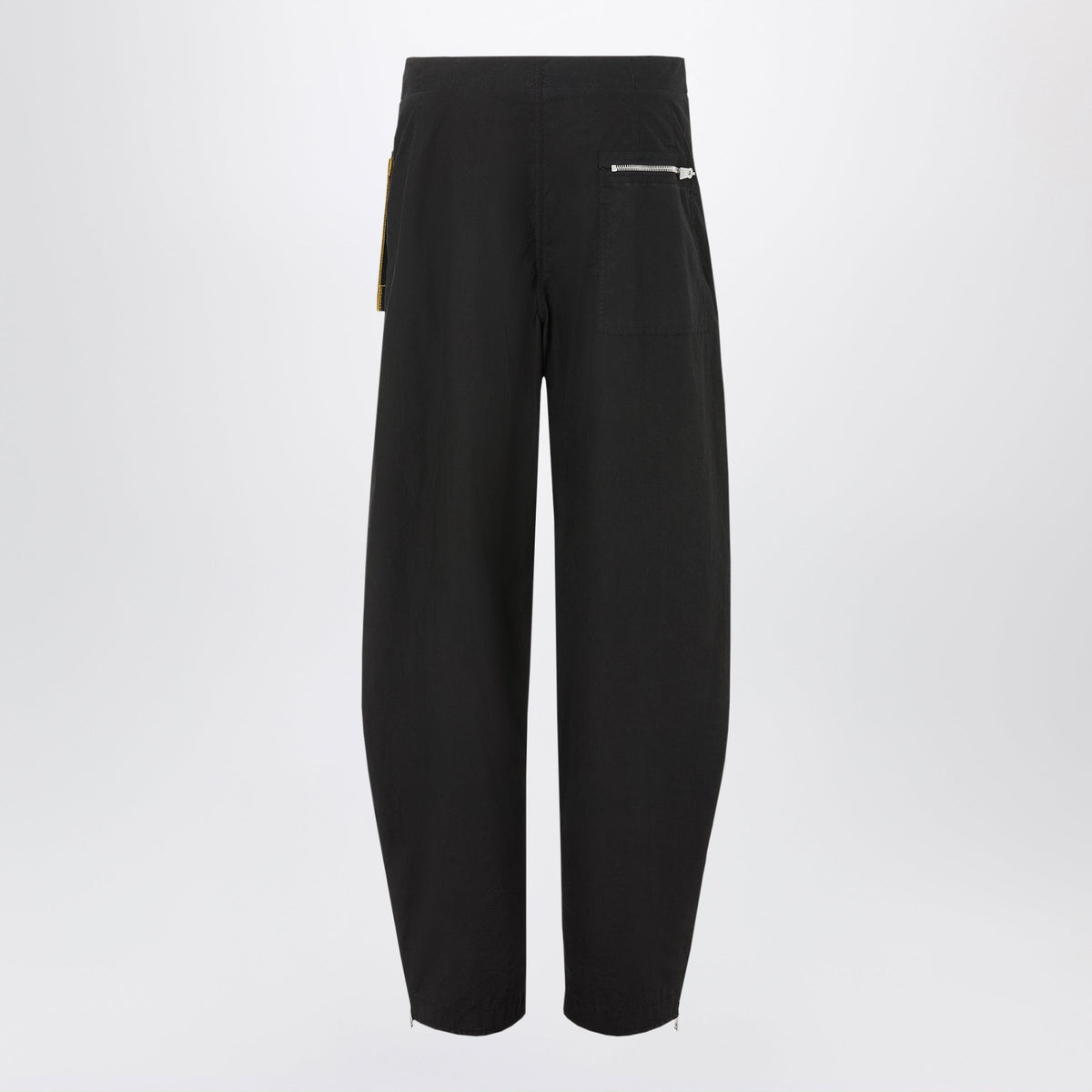 Fendi Black Cargo Trousers In Parachute Canvas Women FENDI