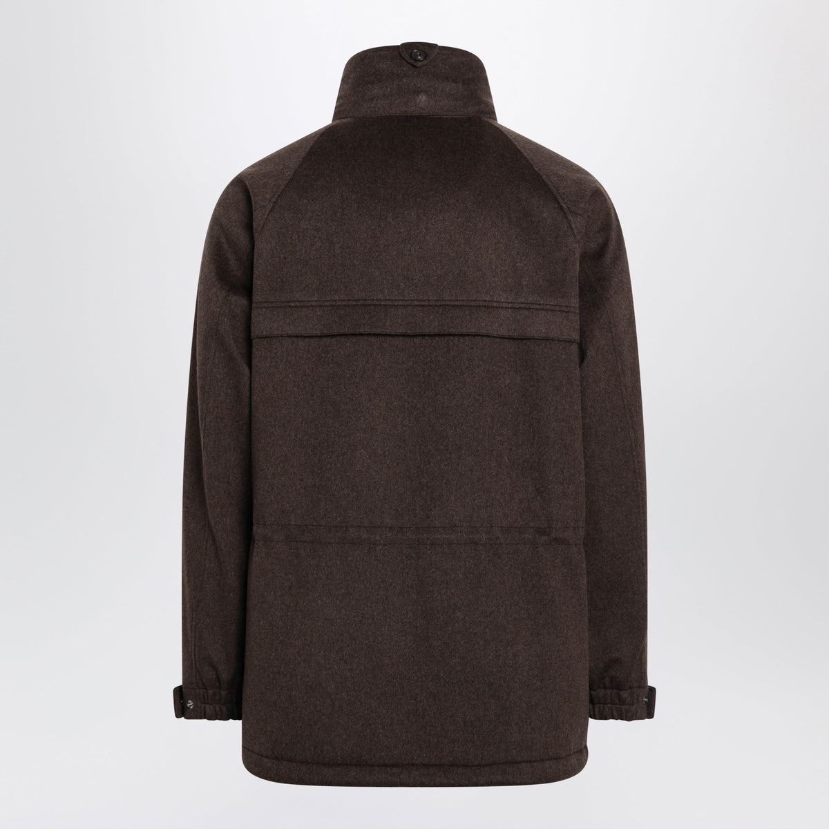 Loro Piana Dark Brown Icer Jacket In Cashmere Men LORO PIANA