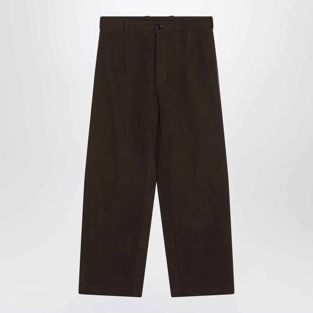 Loro Piana Brown Cotton Trousers Men LORO PIANA