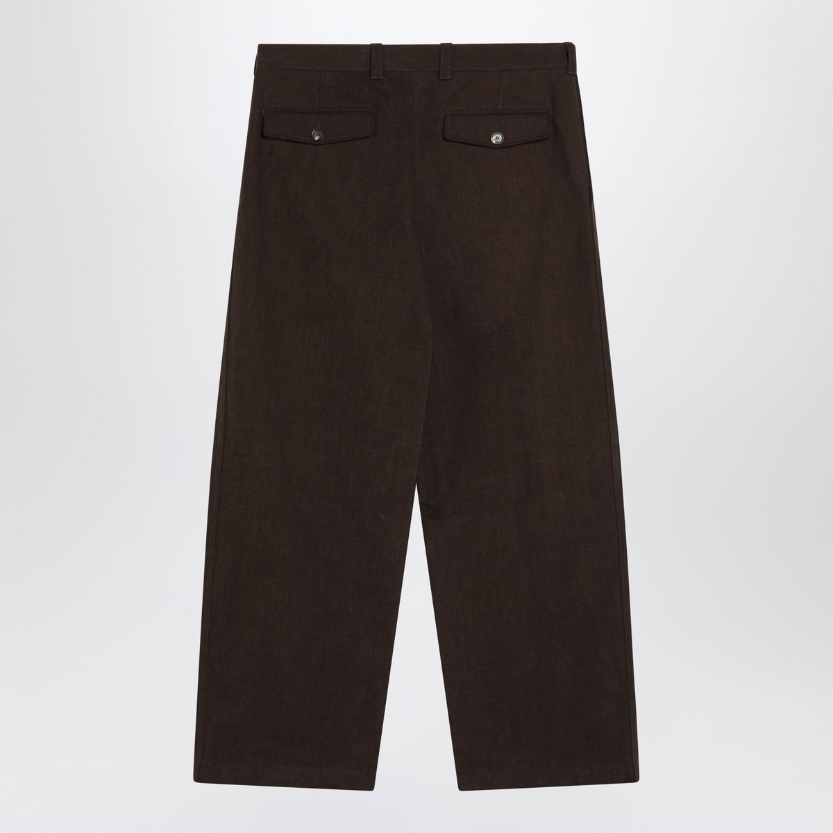 Loro Piana Brown Cotton Trousers Men LORO PIANA
