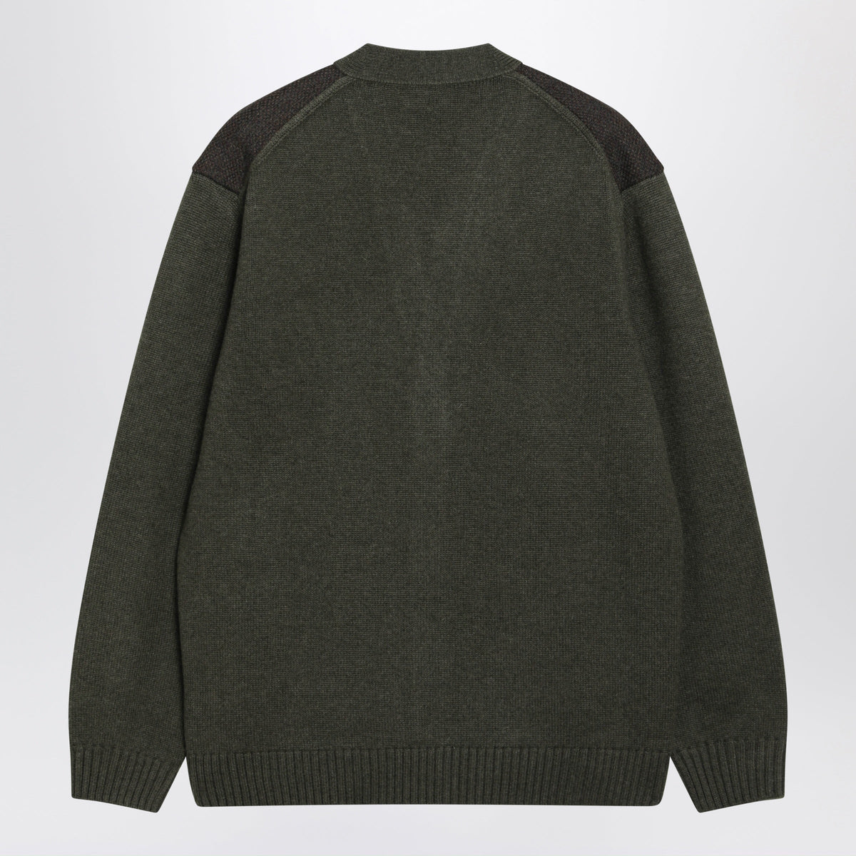 Loro Piana Dark Green Breia Cardigan In Wool And Cashmere Men LORO PIANA