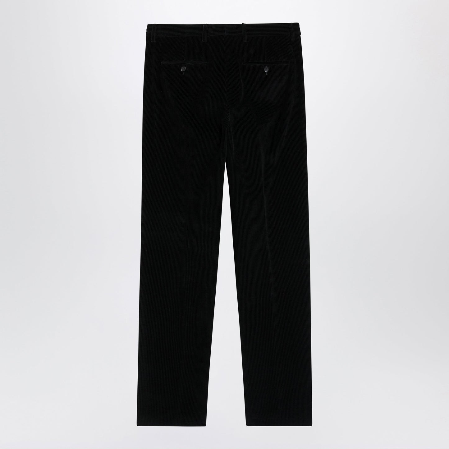 Loro Piana Dark Grey Corduroy Trousers Men LORO PIANA