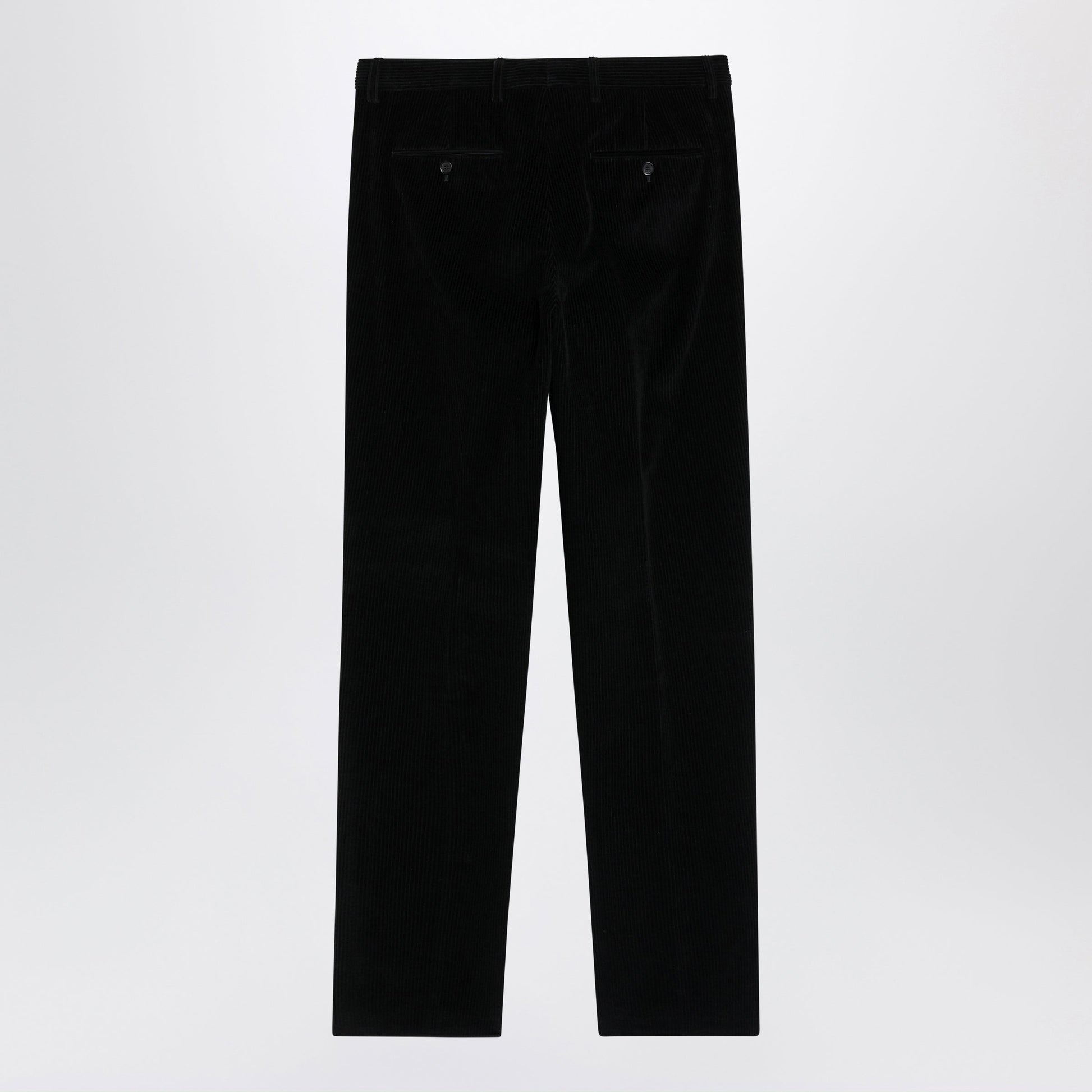 Loro Piana Dark Grey Corduroy Trousers Men LORO PIANA