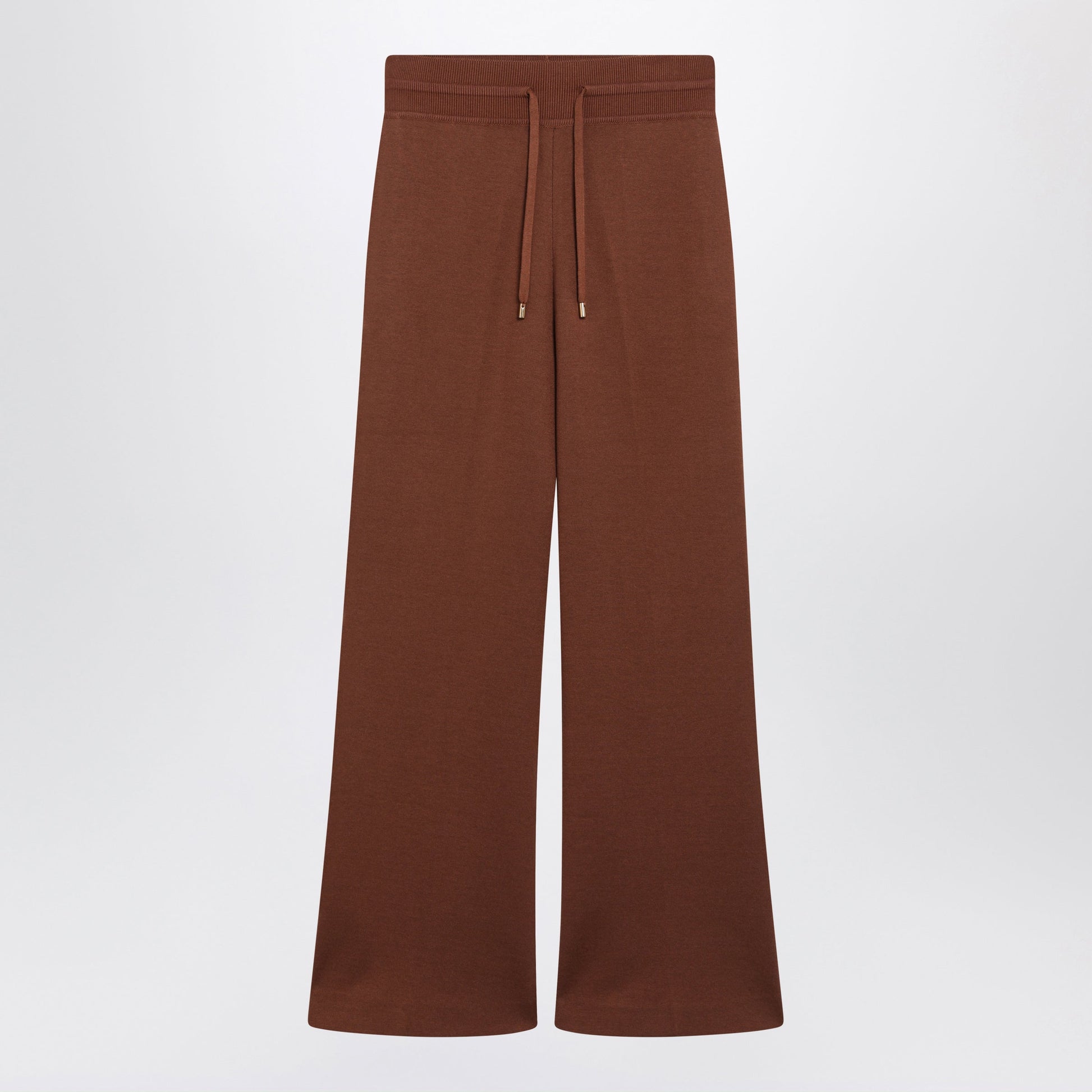 Loro Piana Viera Red Cotton And Cashmere Trousers Women LORO PIANA