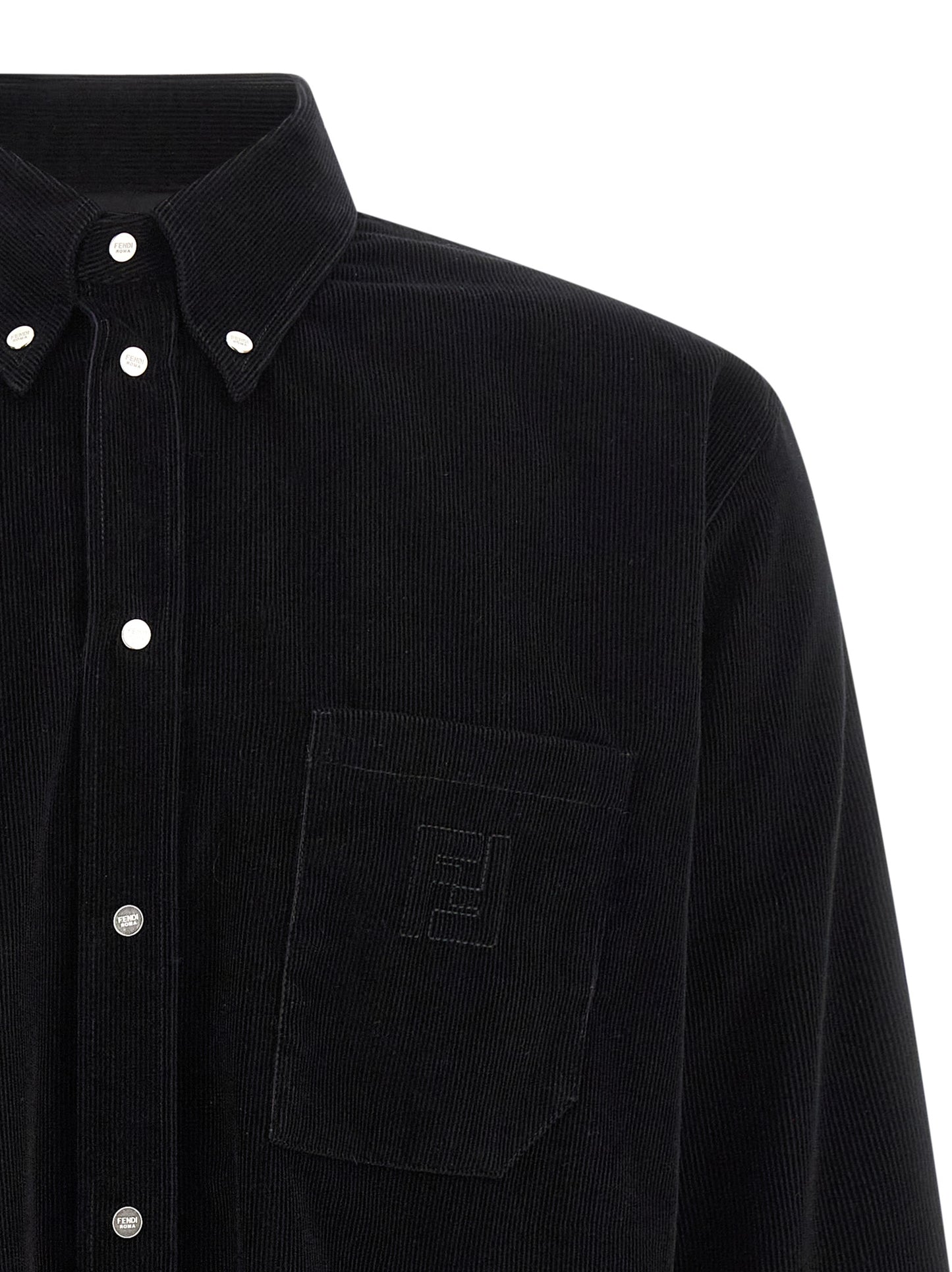 Fendi Men Corduroy Shirt FENDI