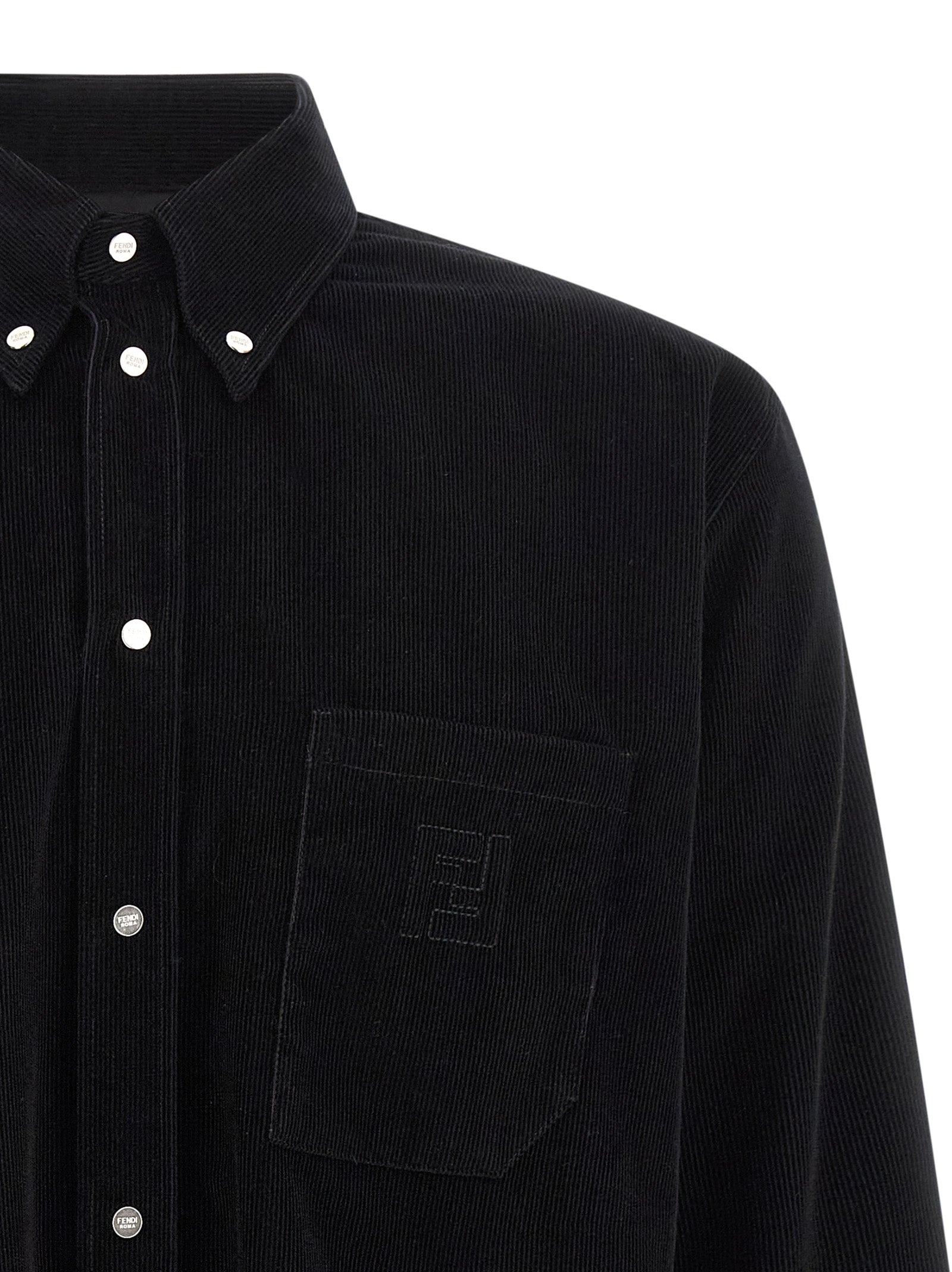 Fendi Men Corduroy Shirt FENDI