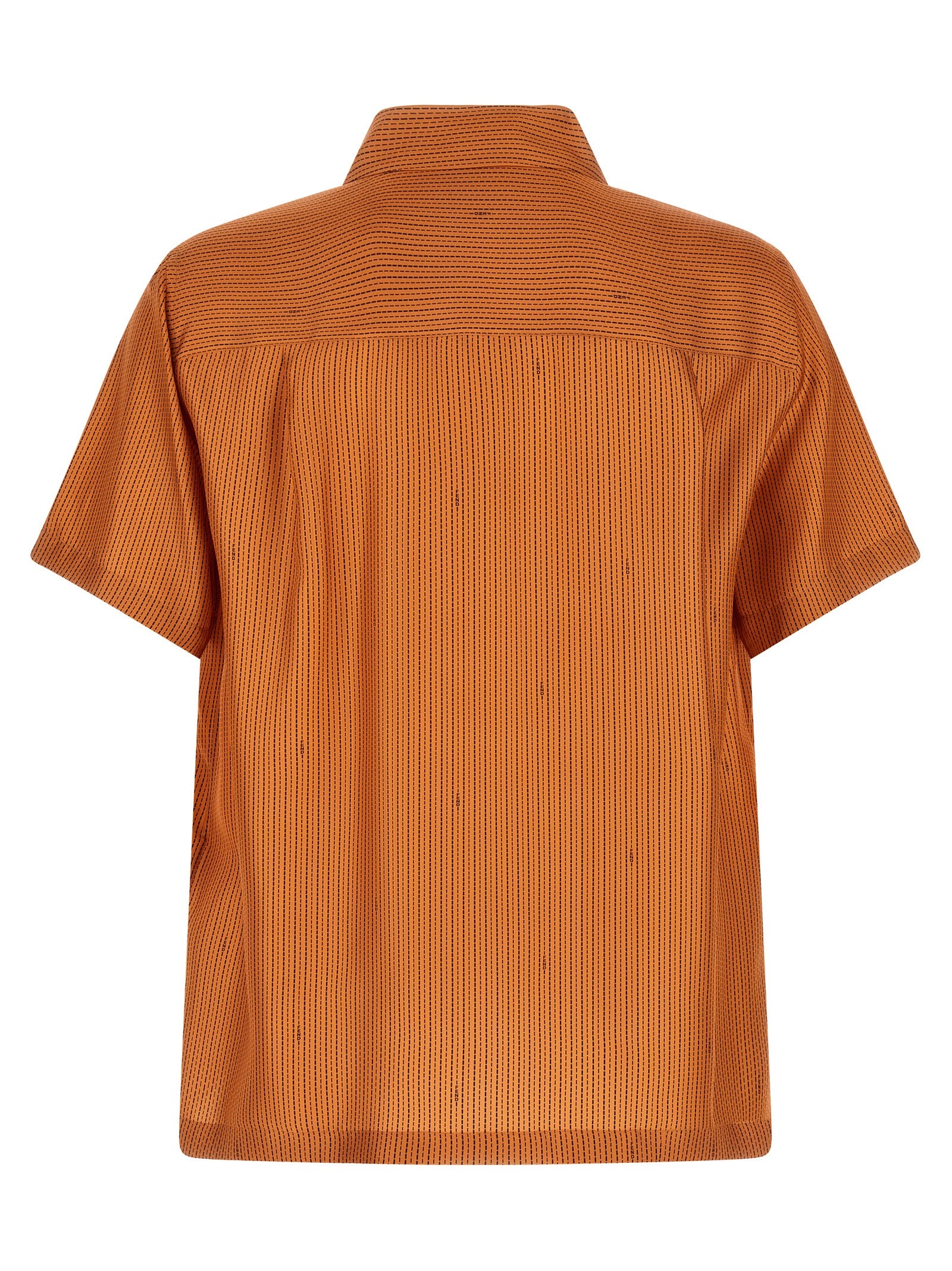 Fendi Men 'Selleria' Stitching Silk Shirt FENDI