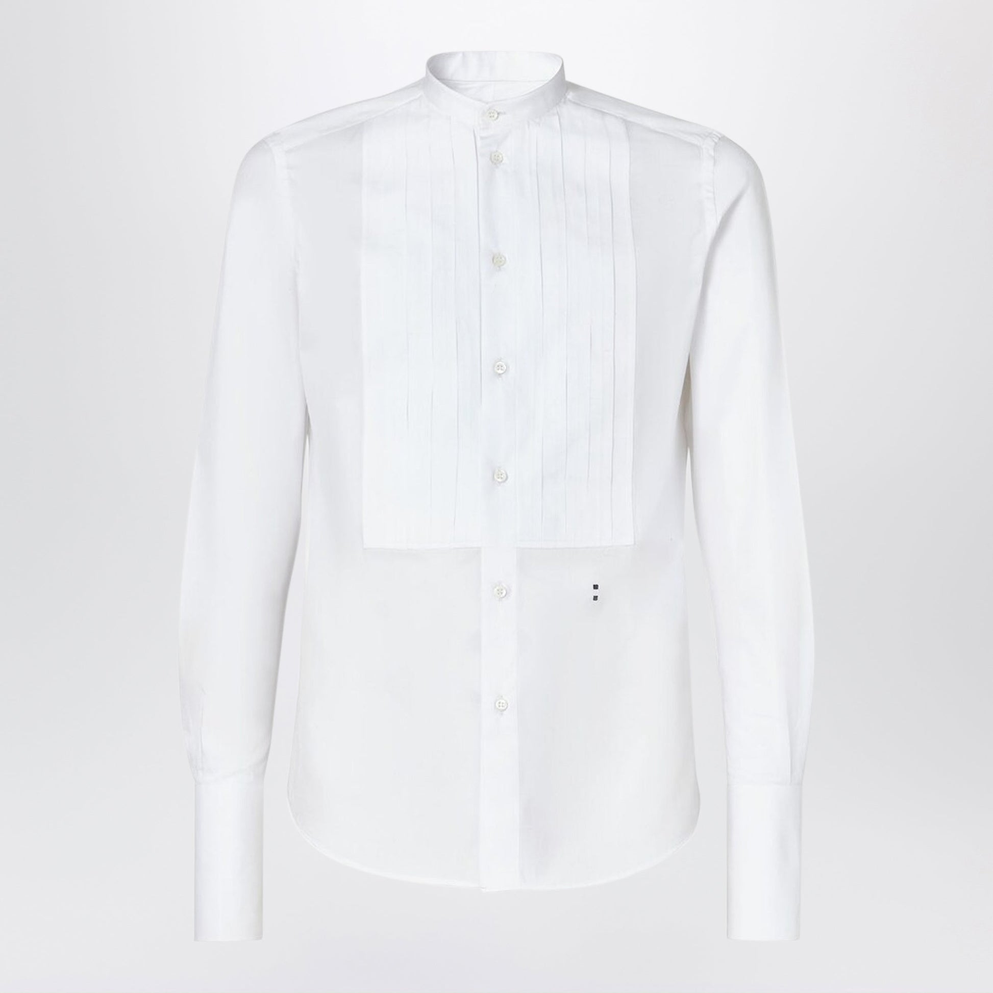 Fendi White Poplin Shirt Men FENDI