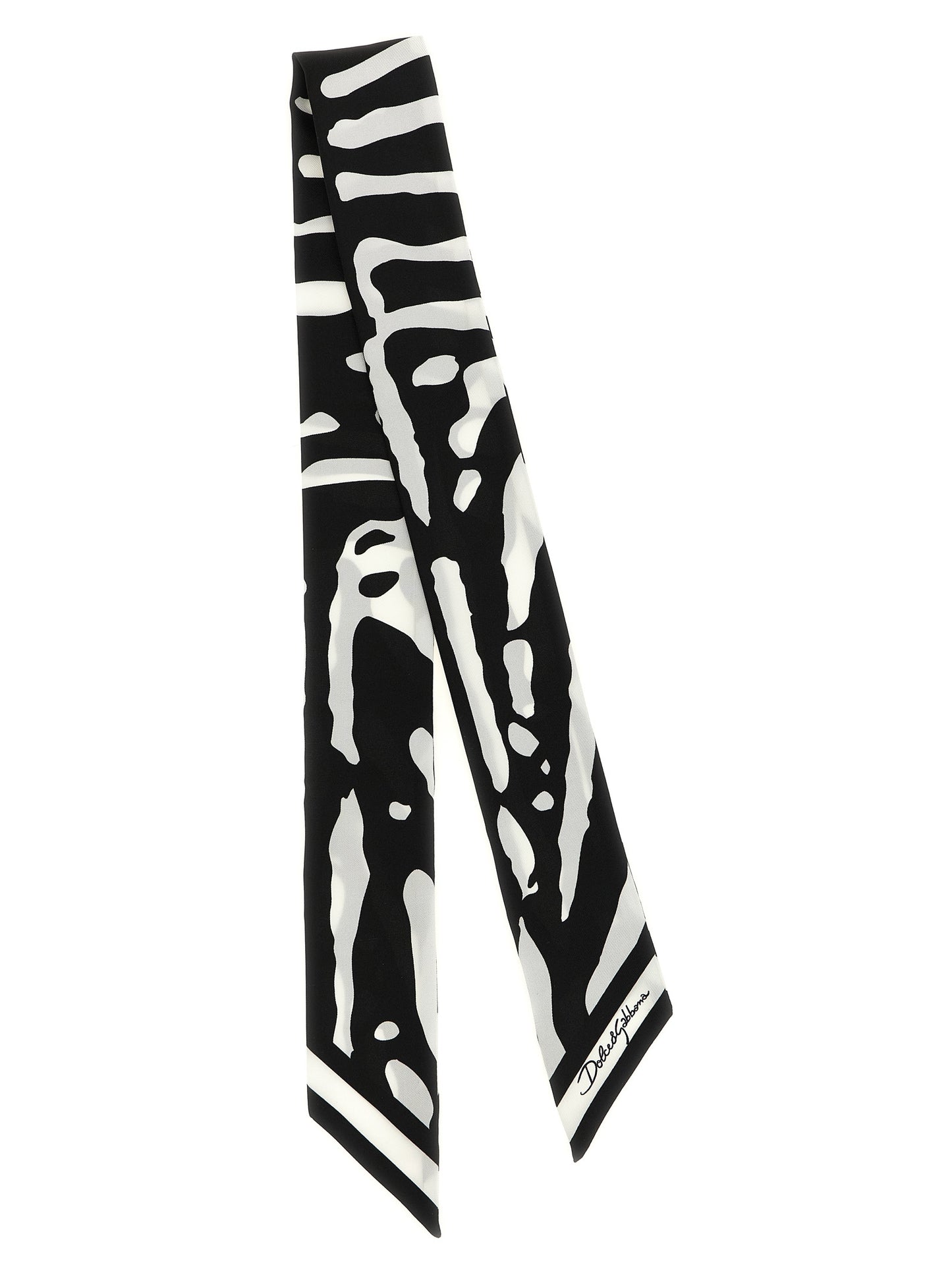 Dolce & Gabbana Women Zebra Print Scarf DOLCE & GABBANA