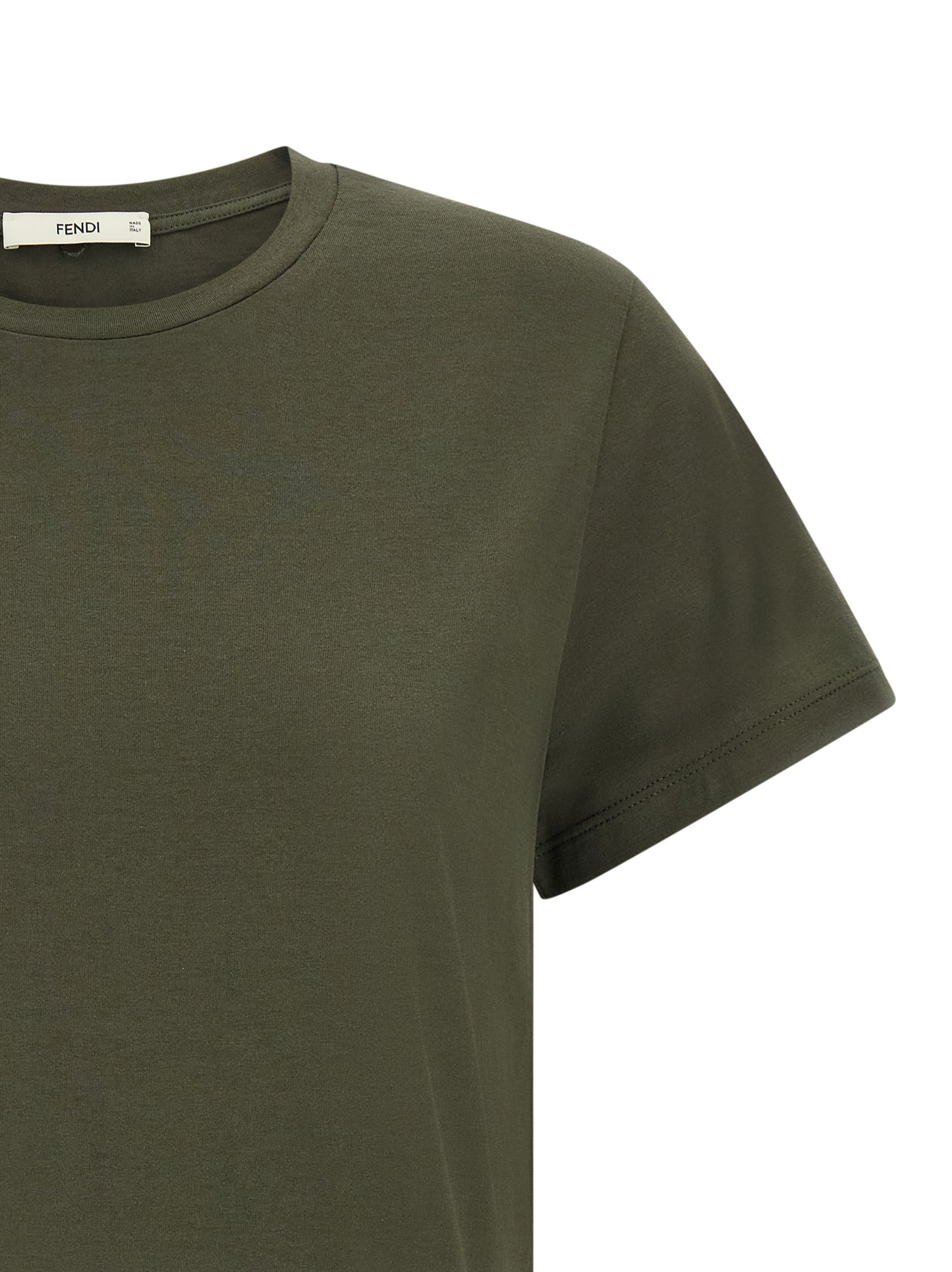 Fendi Women T-Shirt With 'Stencil' Print FENDI