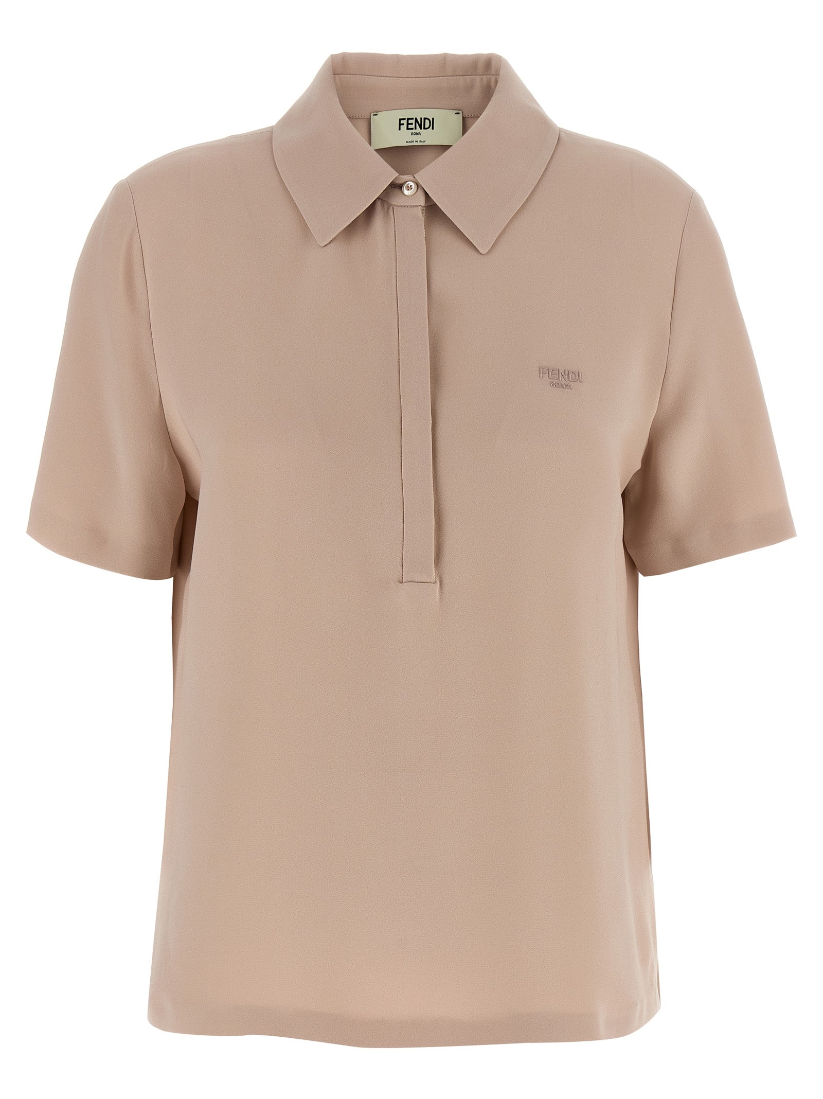 Fendi Women Silk Polo Shirt FENDI