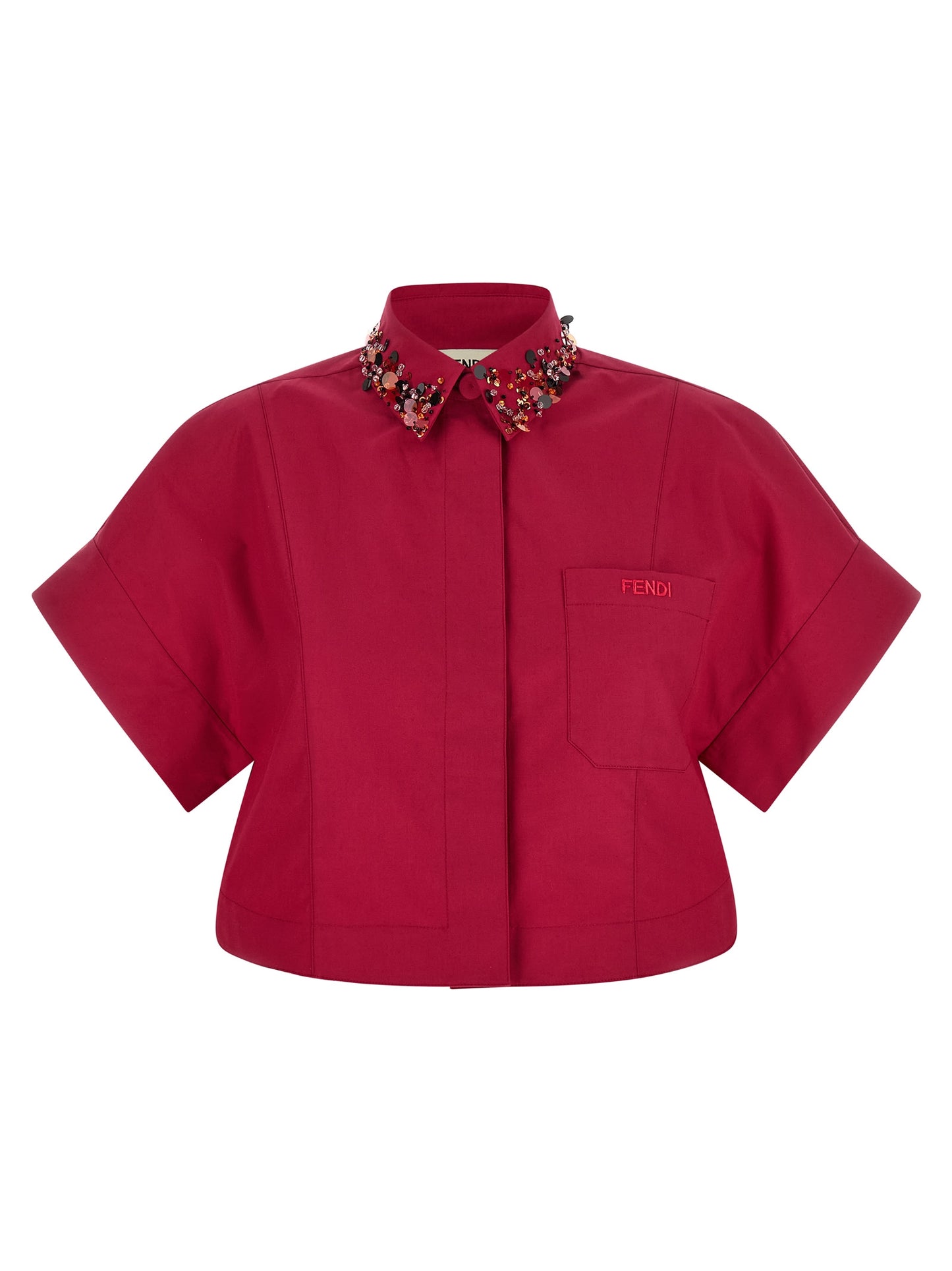 Fendi Women Shirt With Embroidery FENDI