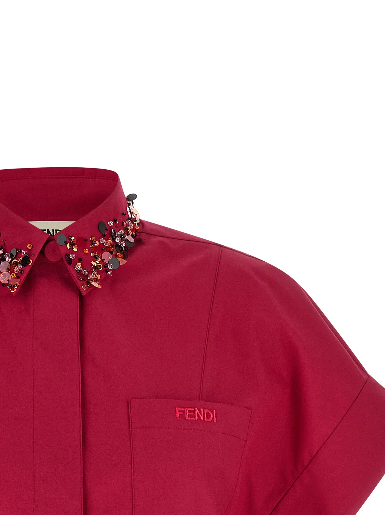 Fendi Women Shirt With Embroidery FENDI