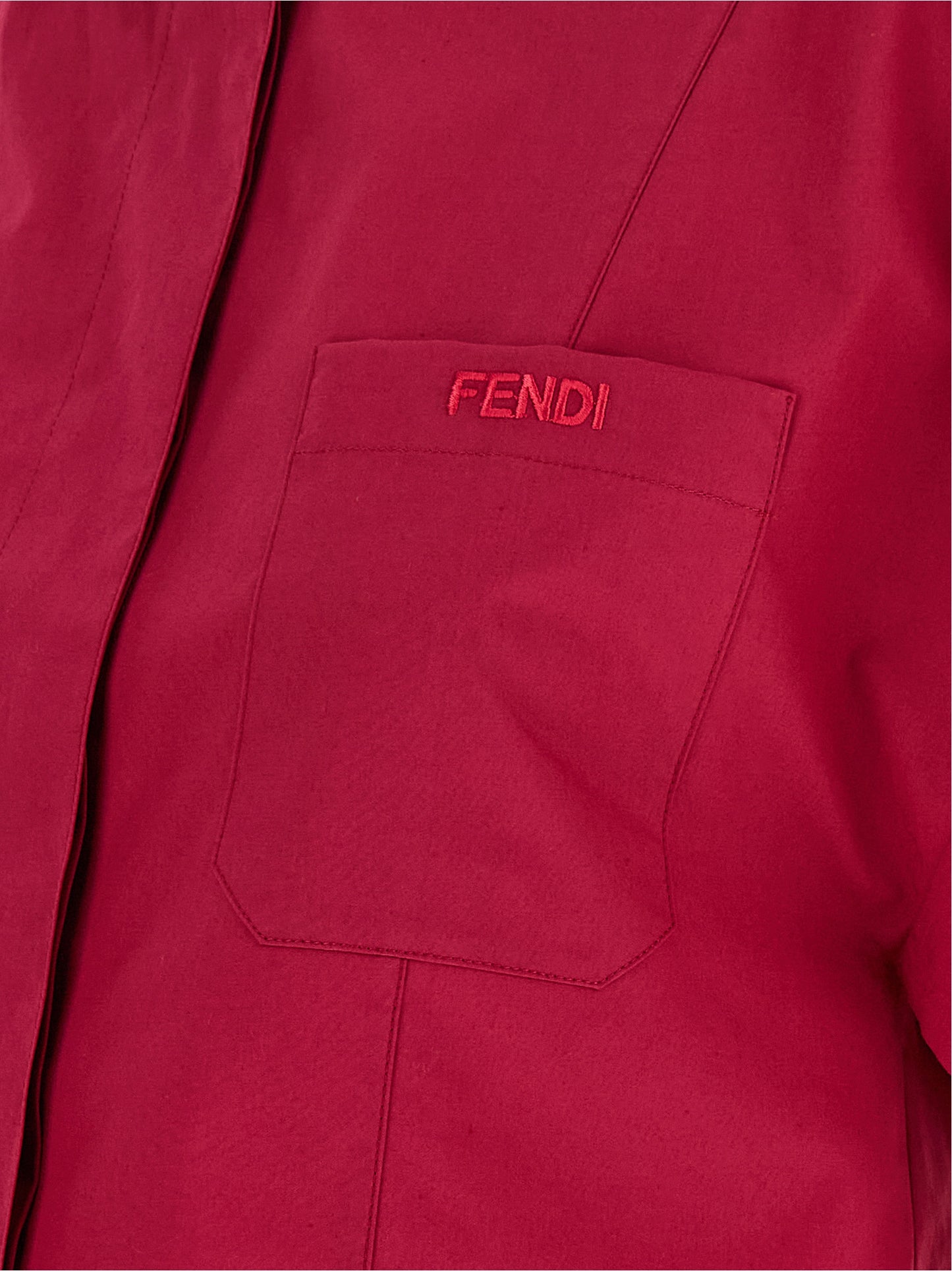 Fendi Women Shirt With Embroidery FENDI