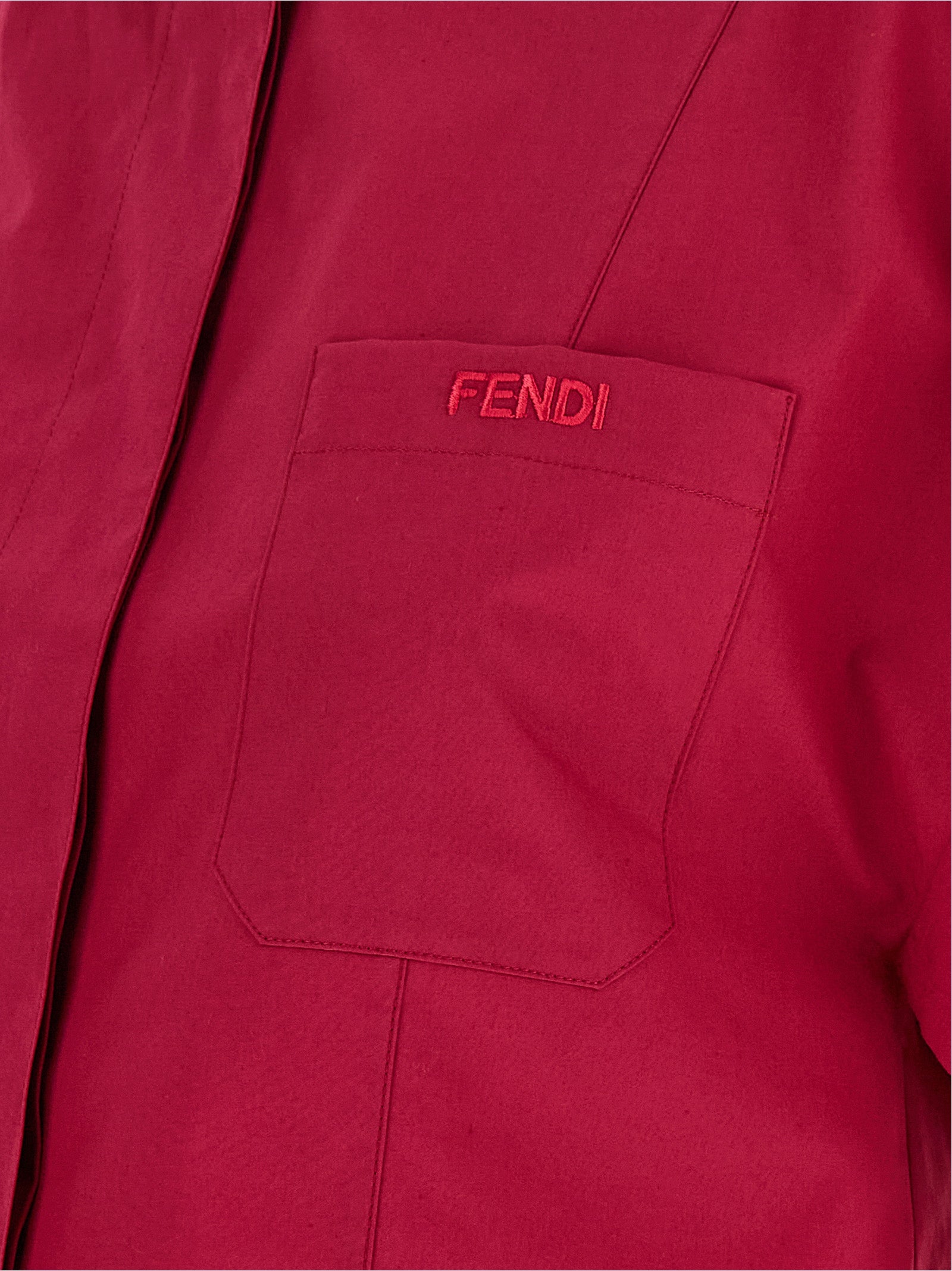 Fendi Women Shirt With Embroidery FENDI