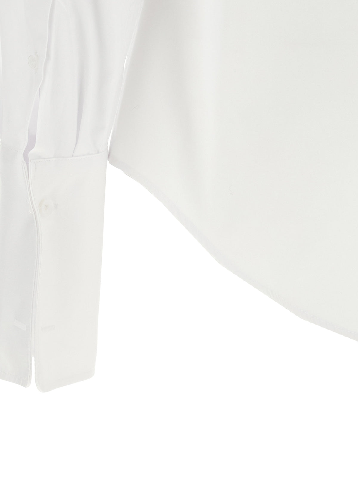 Fendi Women Poplin Shirt With Plastron Piqué FENDI