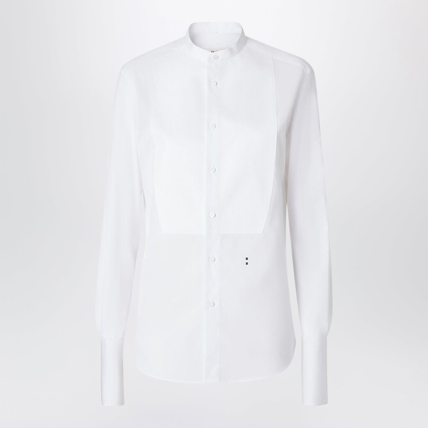 Fendi White Poplin Shirt Women FENDI