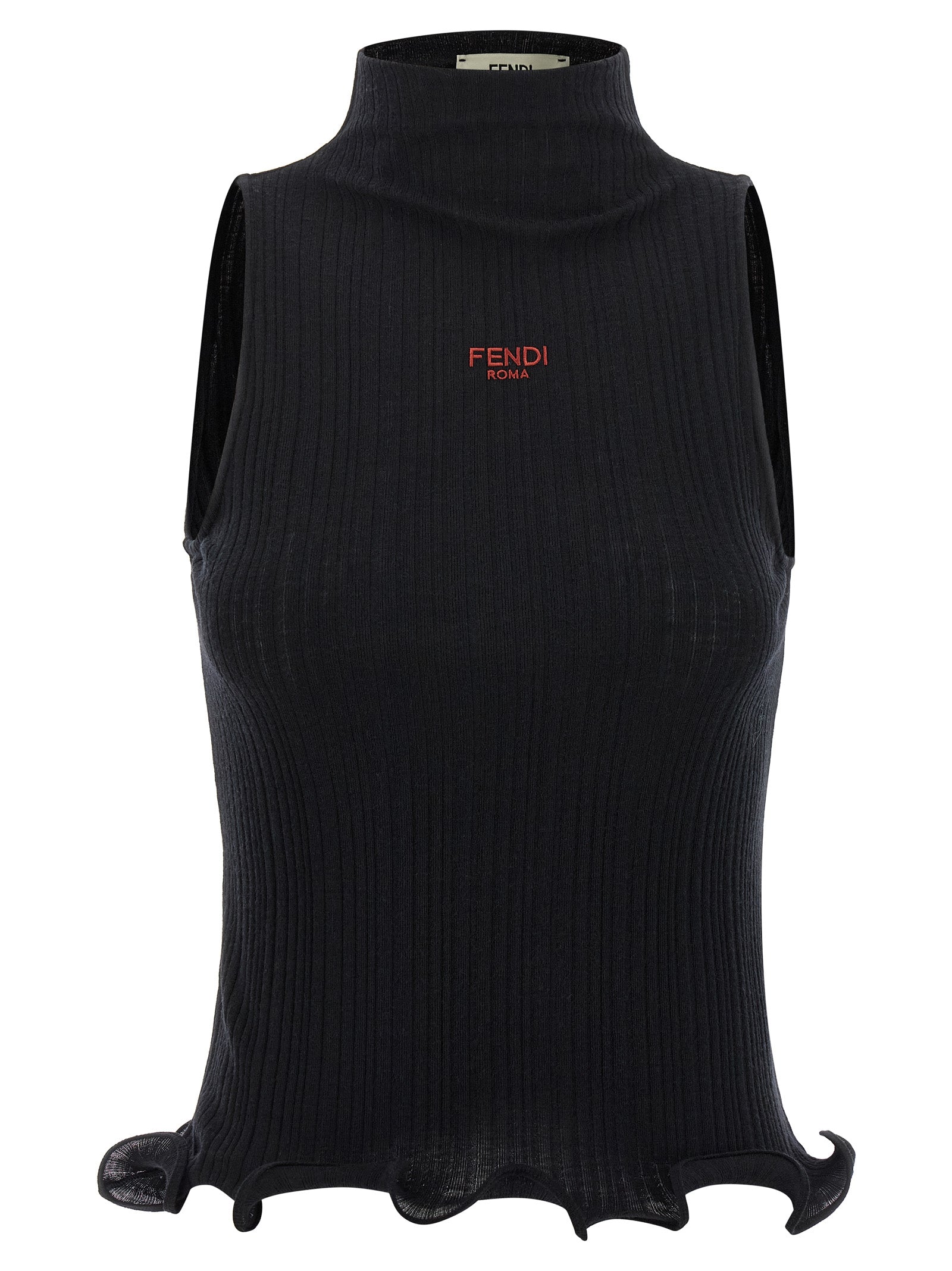 Fendi Women Ruffled Top FENDI