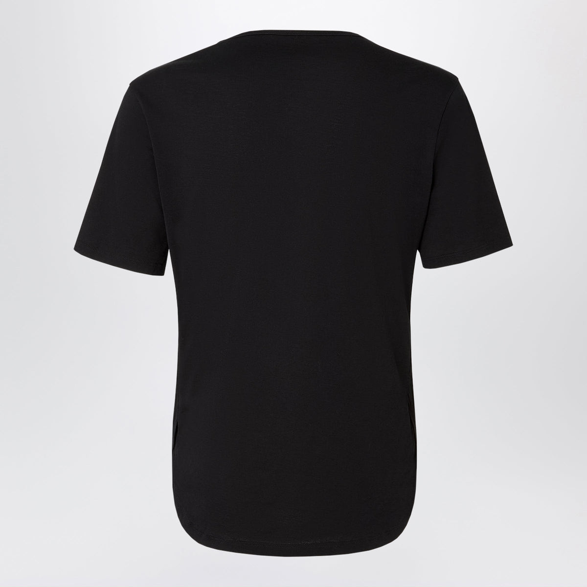 Fendi Black Cotton Jersey T-Shirt Women FENDI