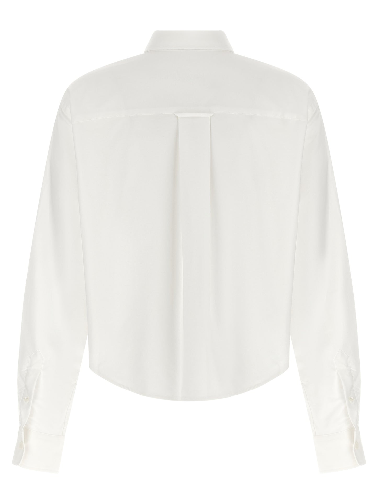 Ami Paris Women 'Ami De Coeur' Cropped Shirt AMI PARIS